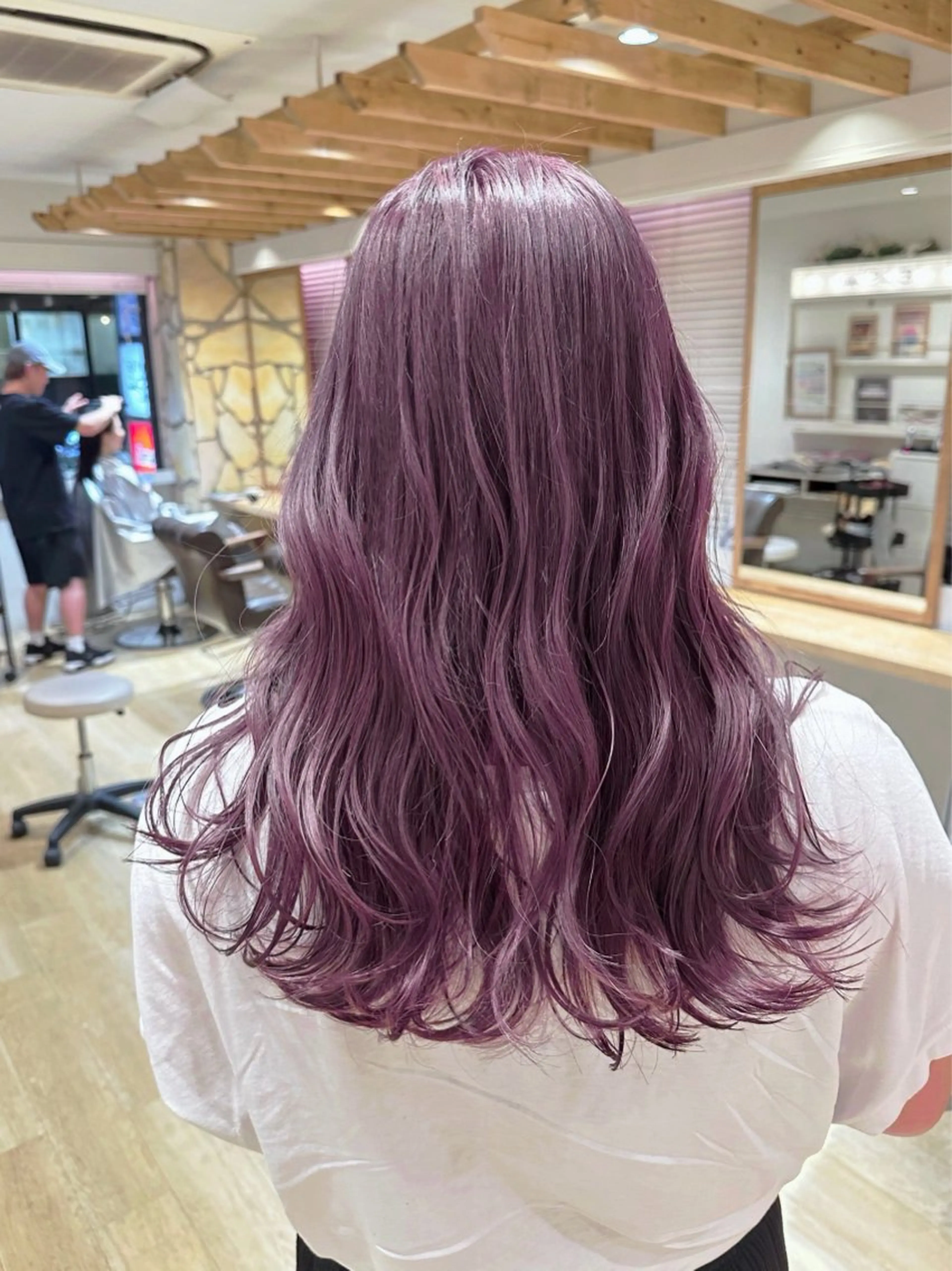 ロング カット ヘアカラー トリートメント 新宿 木下拓哉のヘアスタイル