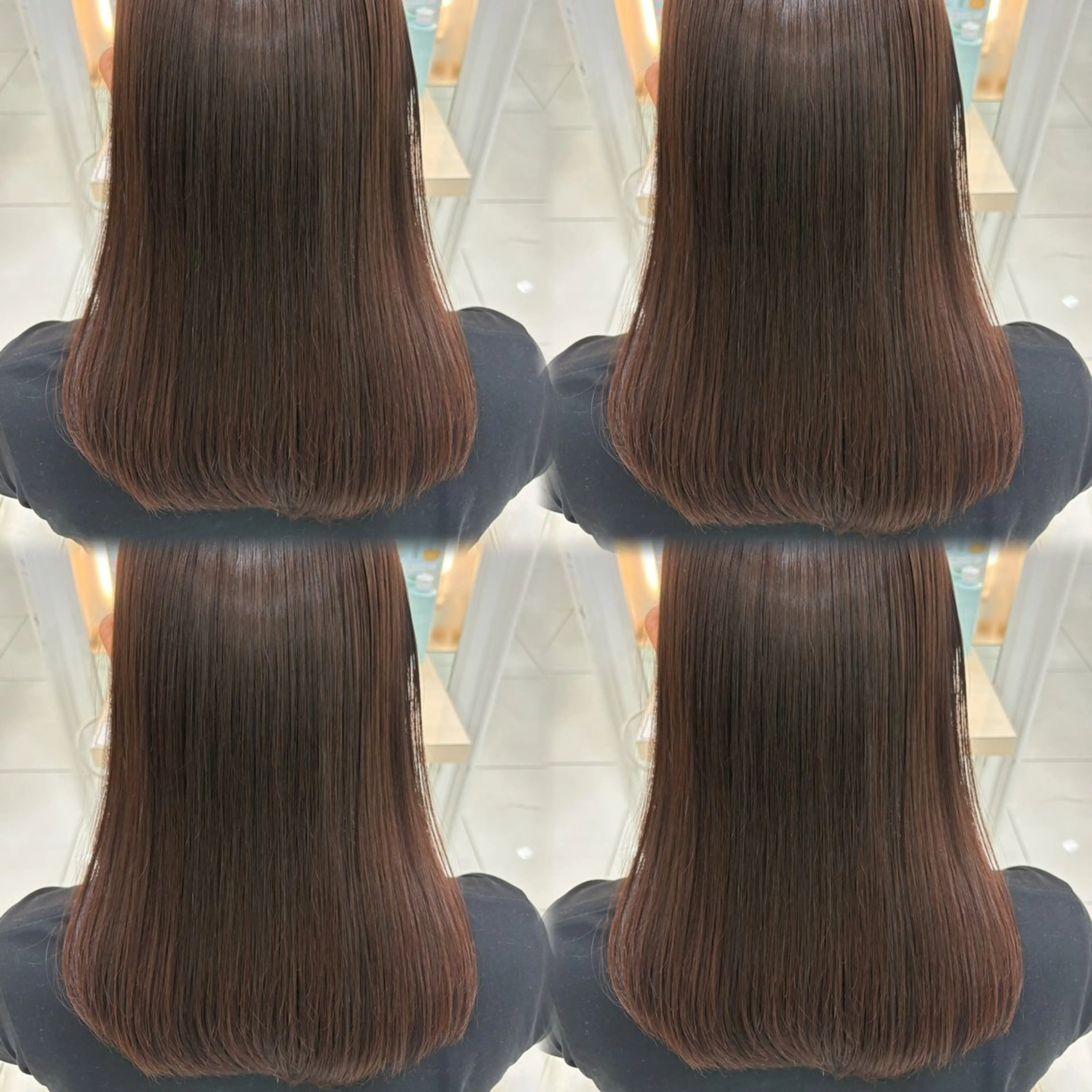 セミロング パーマ ショートボブ セミロングパーマ ボブ ハイライト 髪質改善 カット 縮毛矯正 トリートメント 髪質改善/艶カラー/ メンズパーマ/鈴木のヘアスタイル