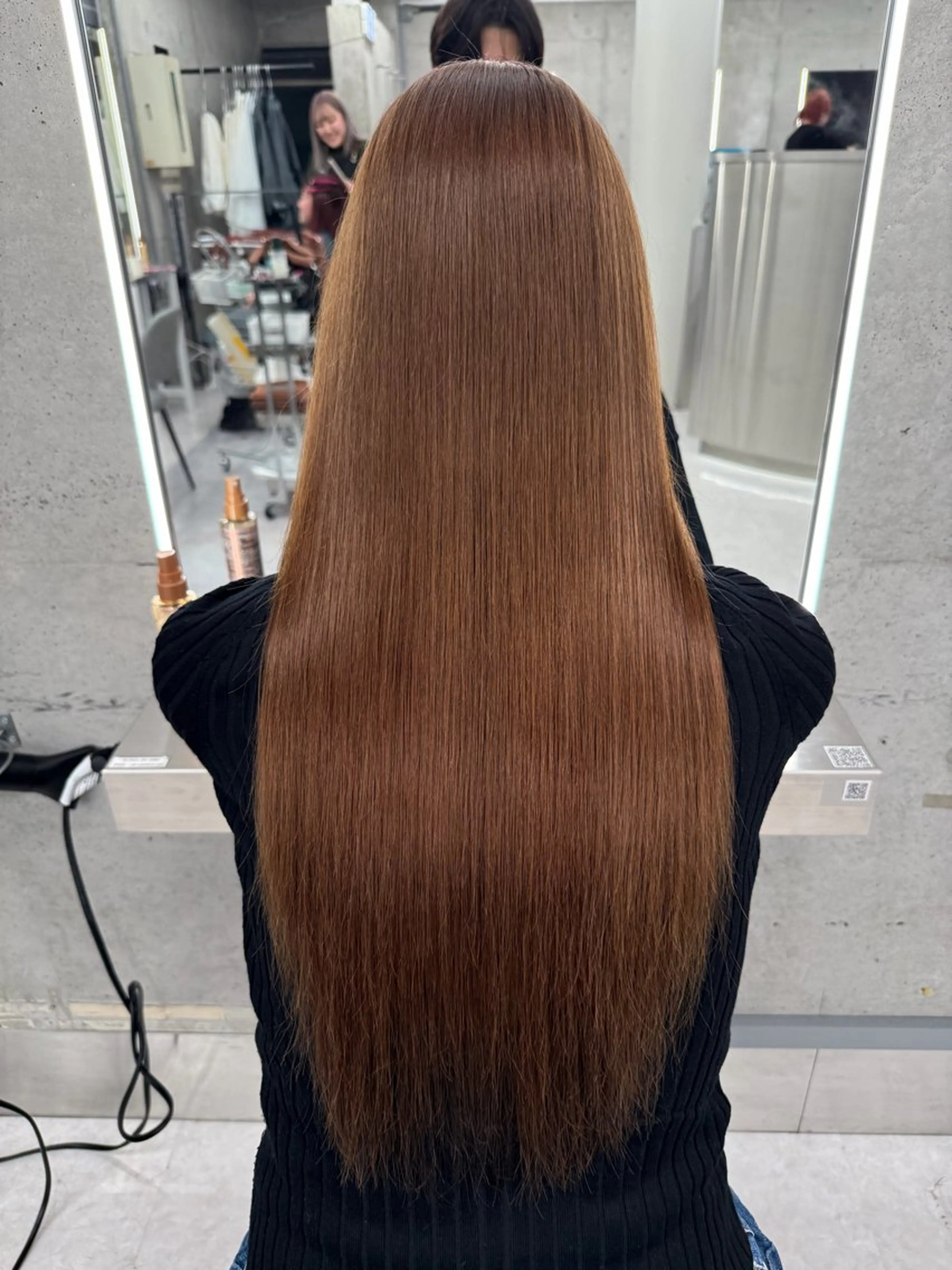 ロング エクステ×レイヤー 黎也のヘアスタイル