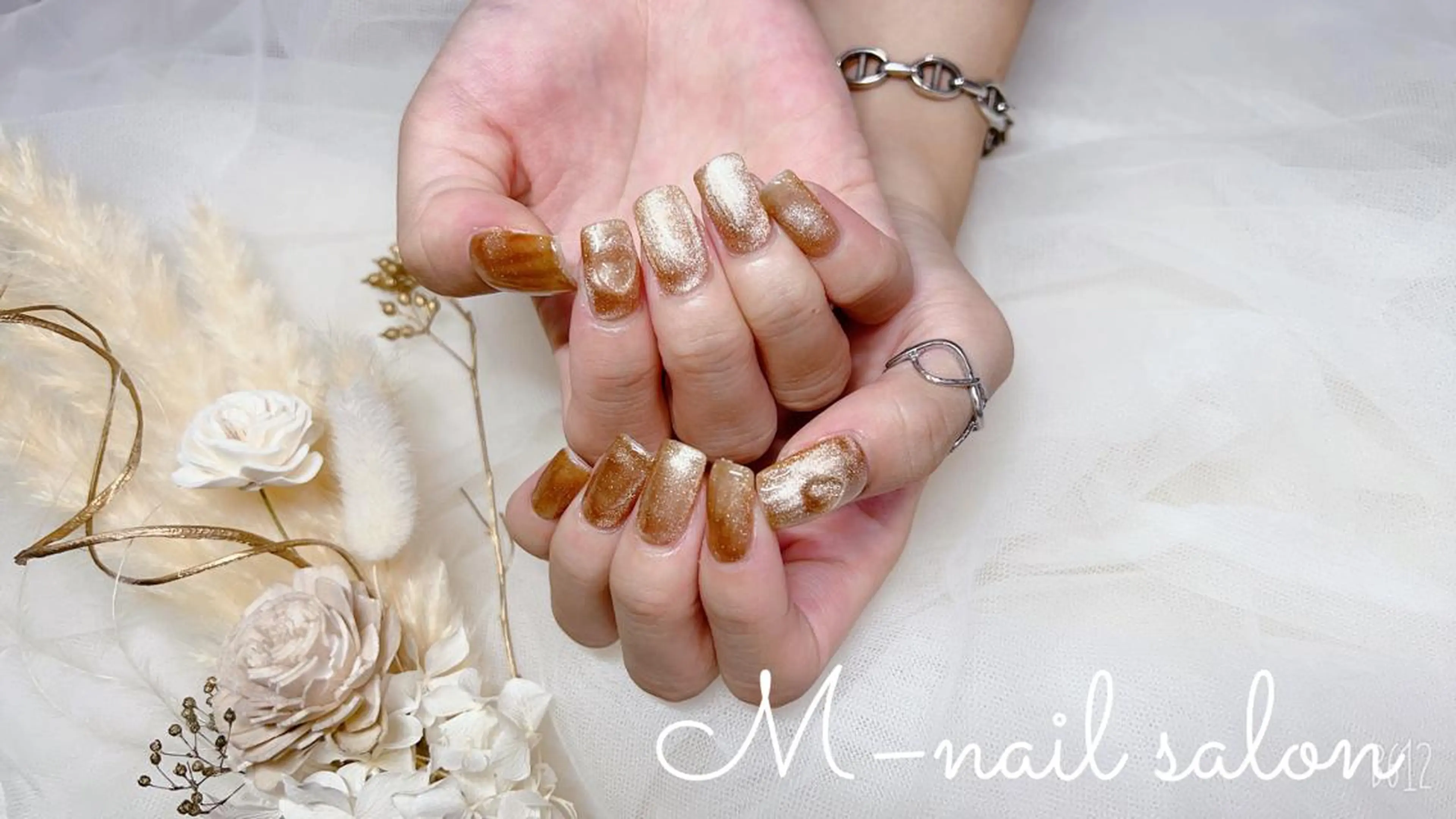 ネイル シンプルネイル M_ nail salonのネイルデザイン