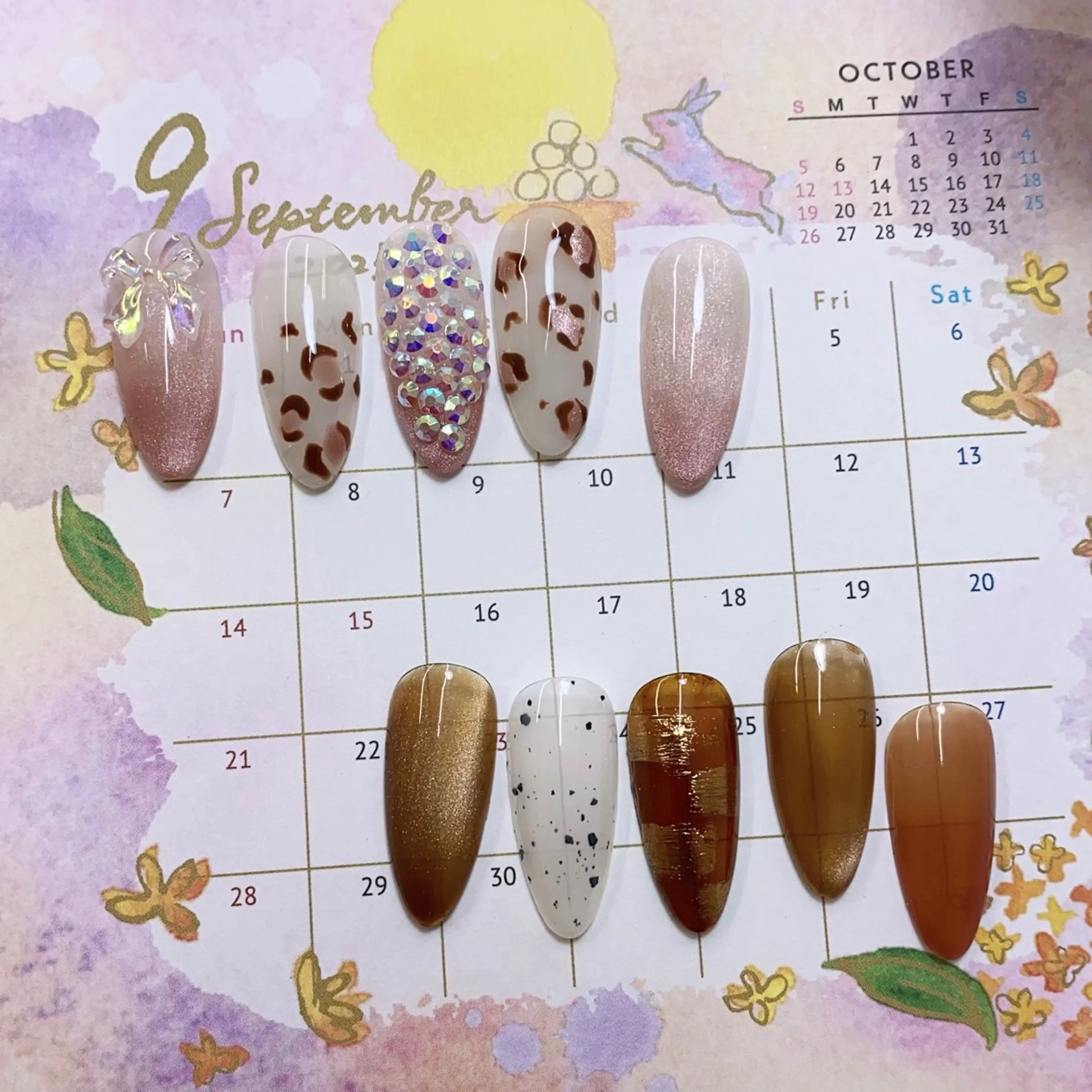 ネイル ハンドネイル AngelChris ビューティーサロン琳のネイルデザイン