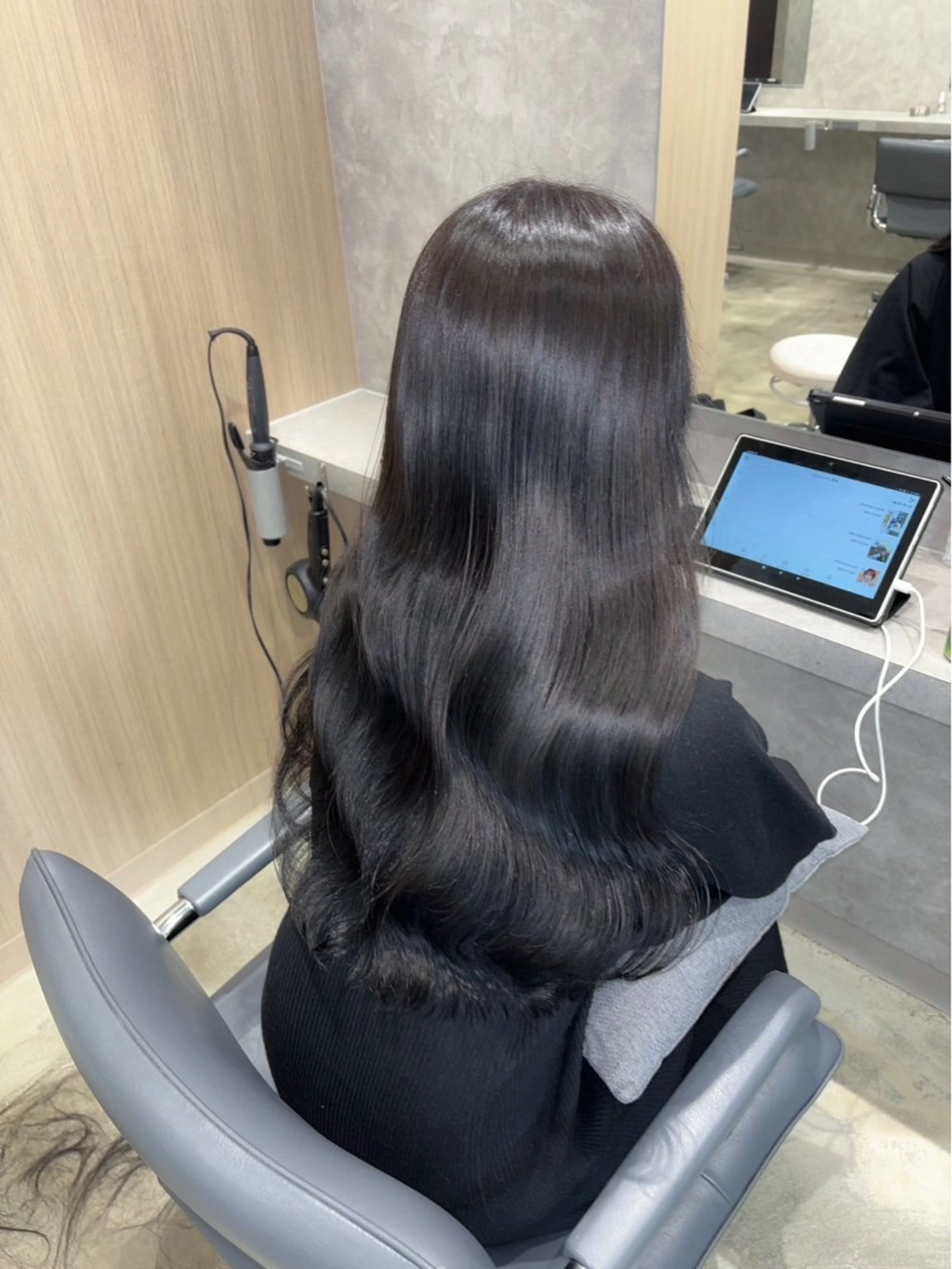 カラー 黒髪 透明感カラー 新宿⋆✦ Maoのヘアスタイル