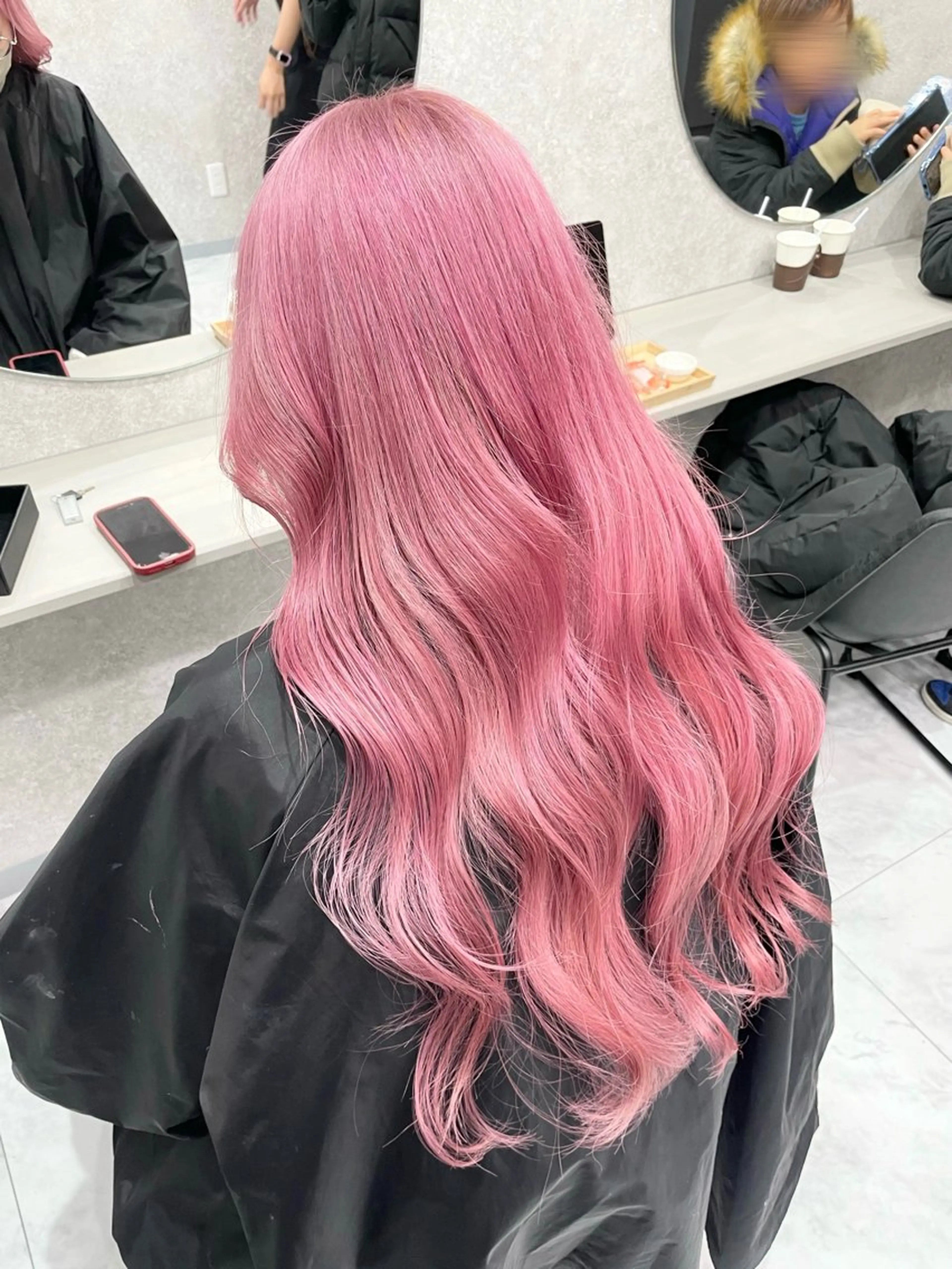 ロング 🦋ハイトーン🦋 石山 希理🦋のヘアスタイル