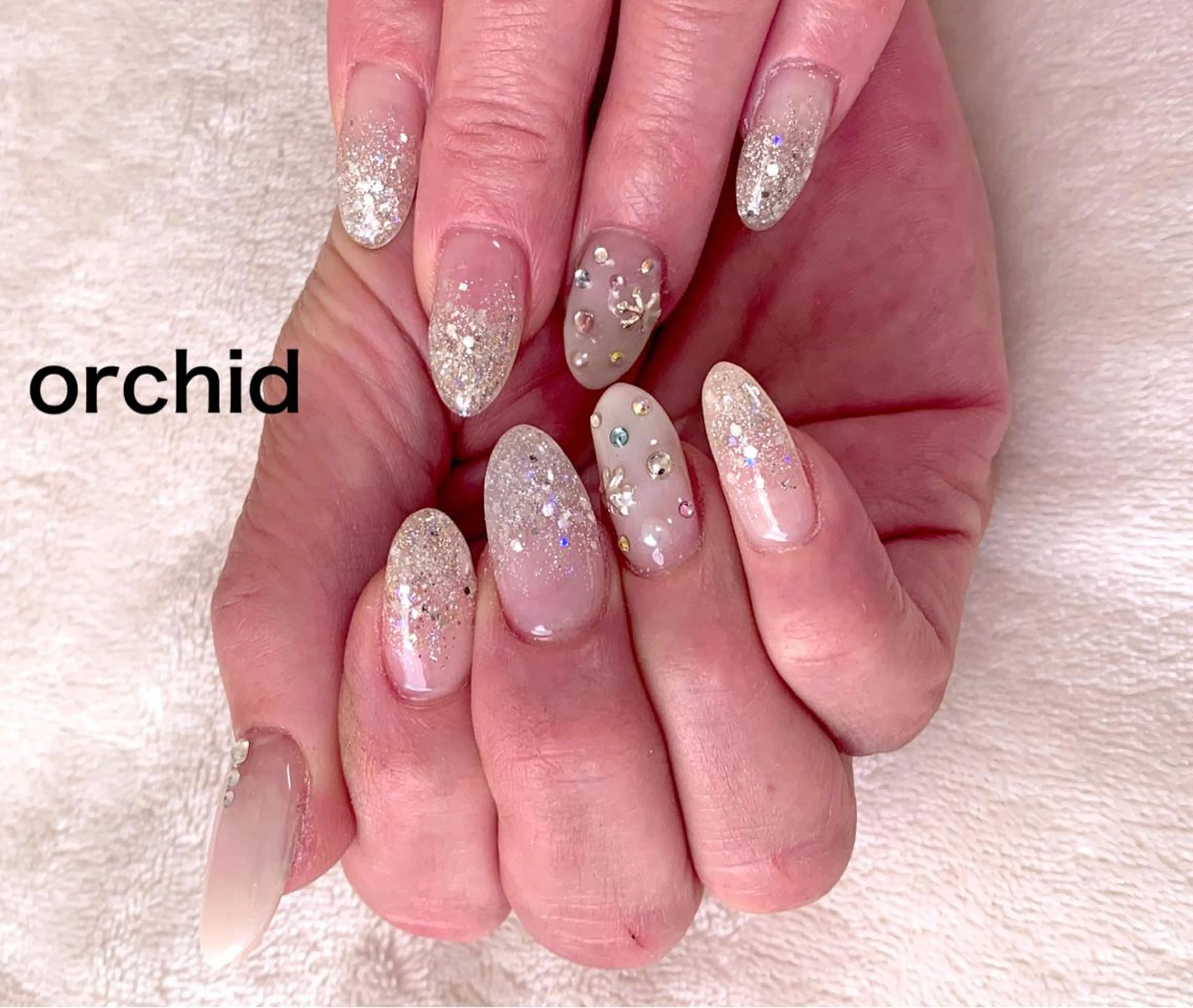 ネイル orchid ♡オーキッドのネイルデザイン