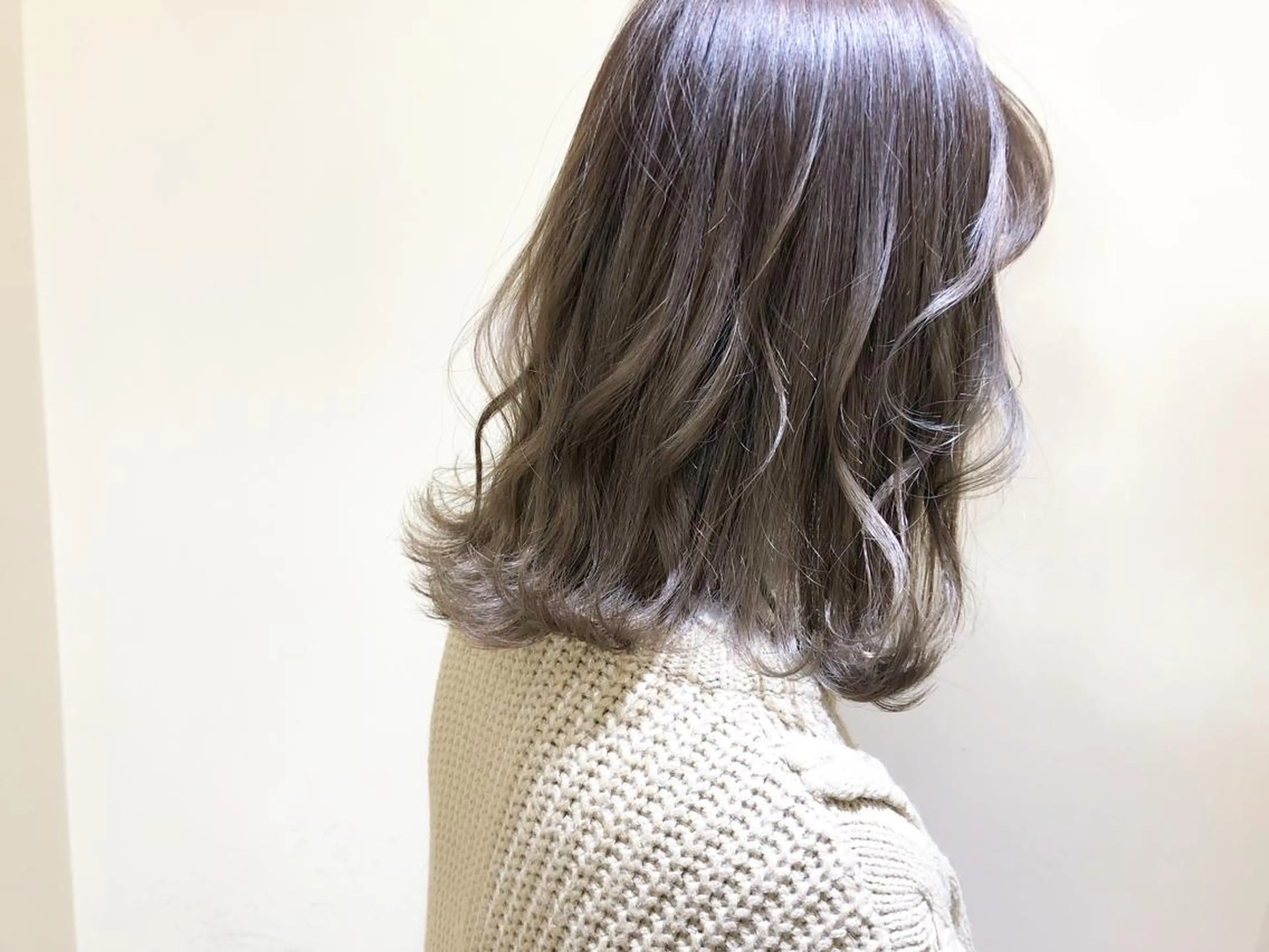 ミディアム カラー ヘアアレンジ 店長/ 加藤 流菜のヘアスタイル