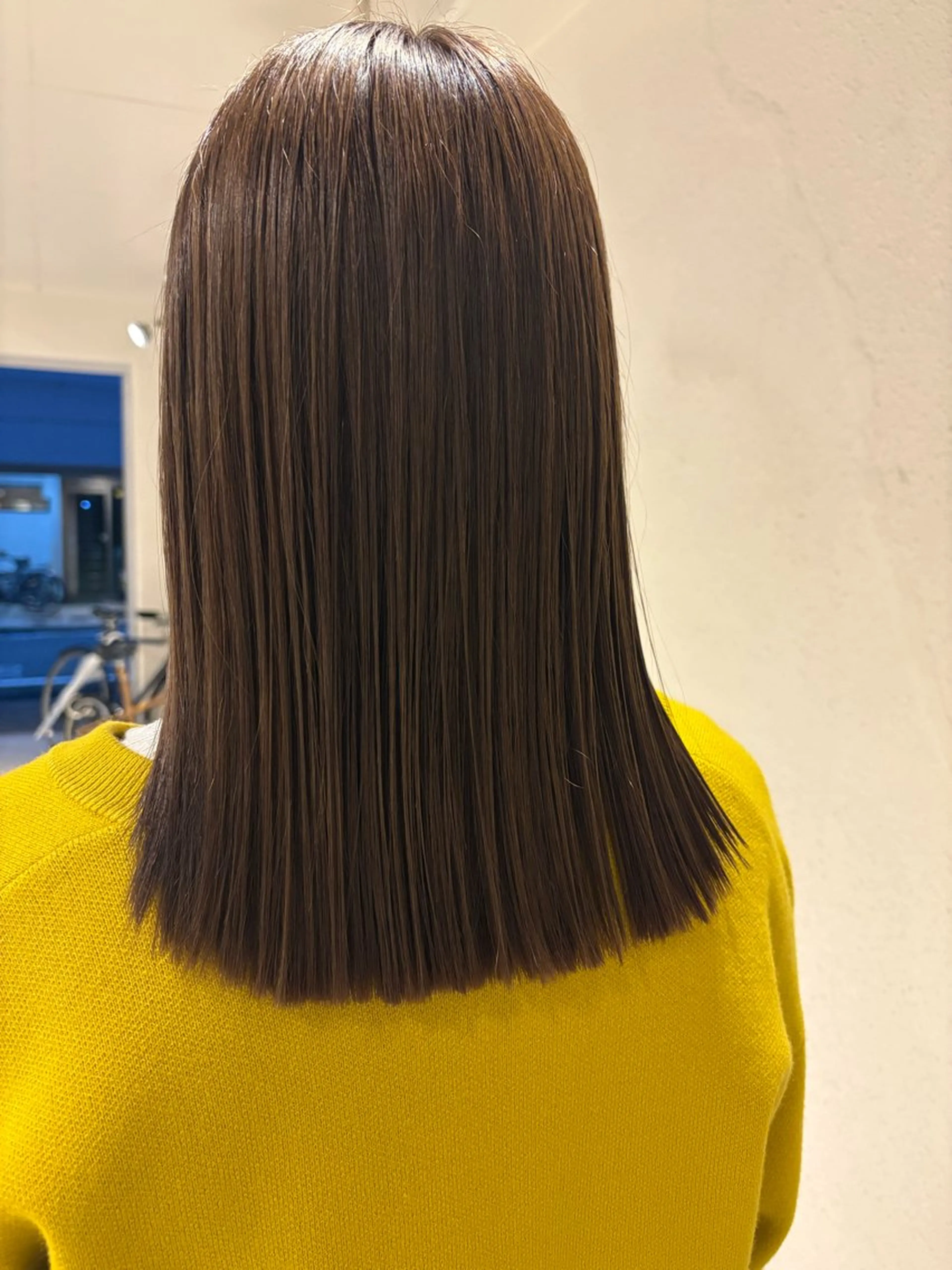 ミディアム カラー 渡邉 ひかるのヘアスタイル