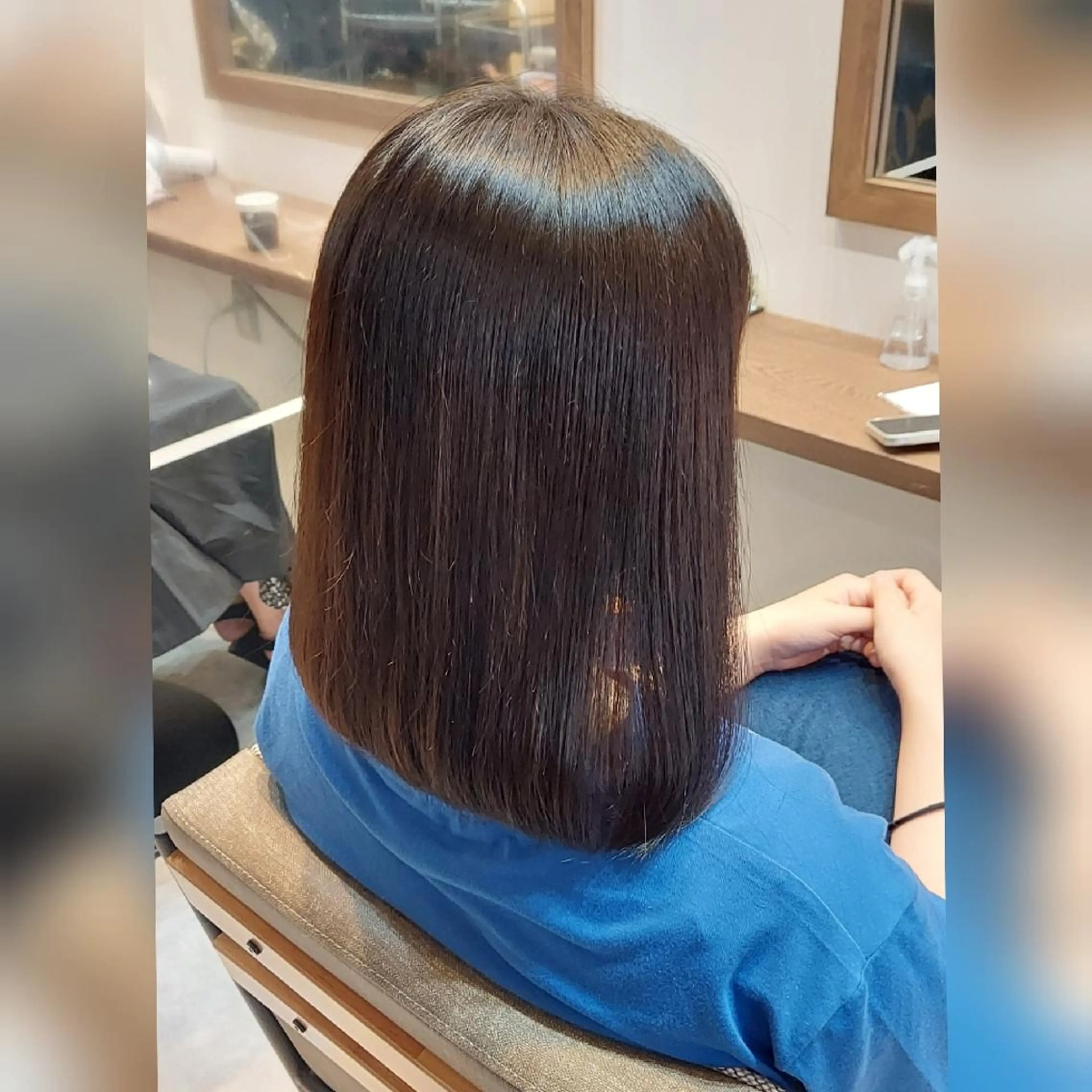 パーマ ミディアム あかね☆ヘアアレンジ /ボブ/縮毛矯正のヘアスタイル