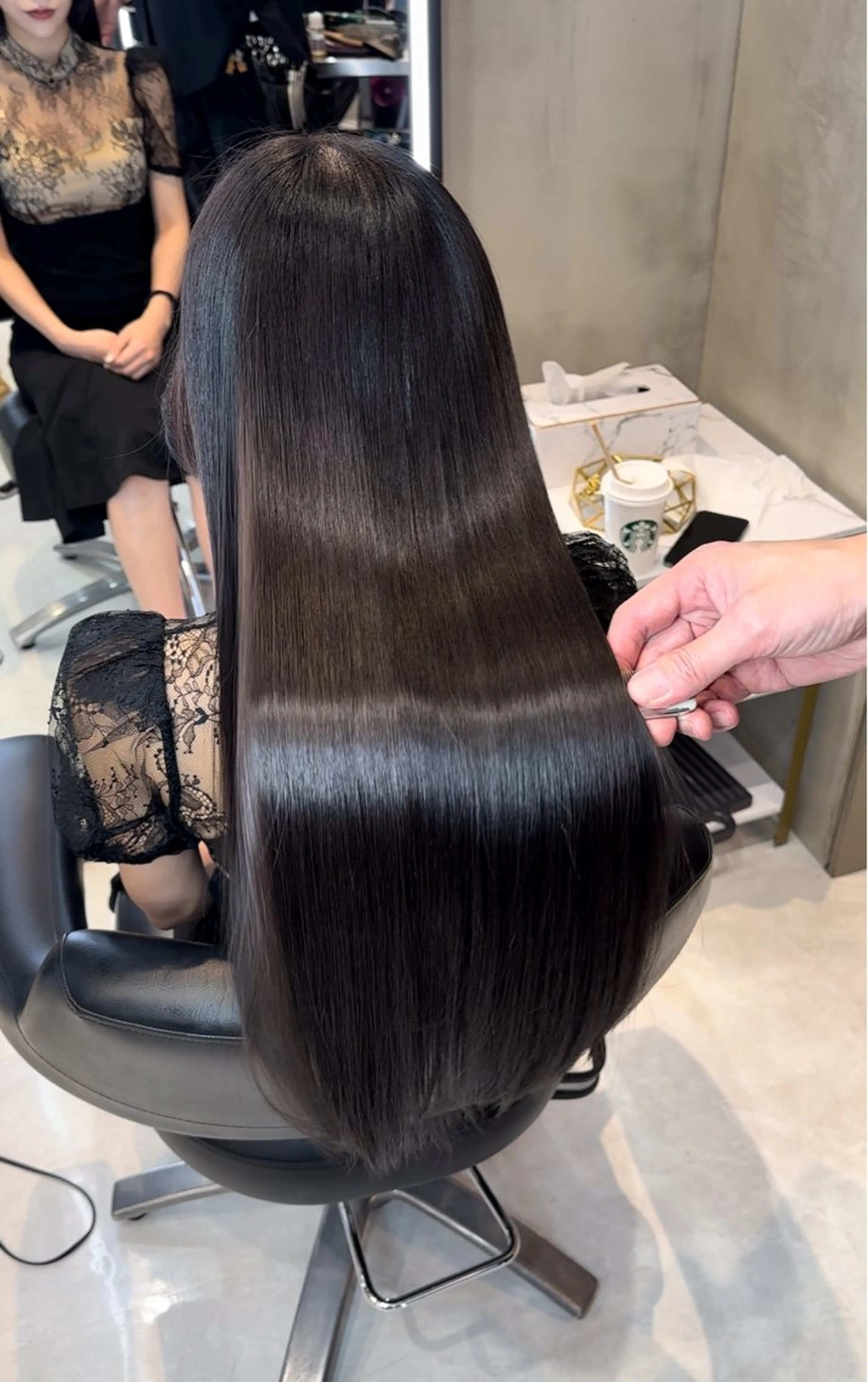 ロング カラー トリートメント 🍀美髪クリエイター 味田　雅宏🍀のヘアスタイル