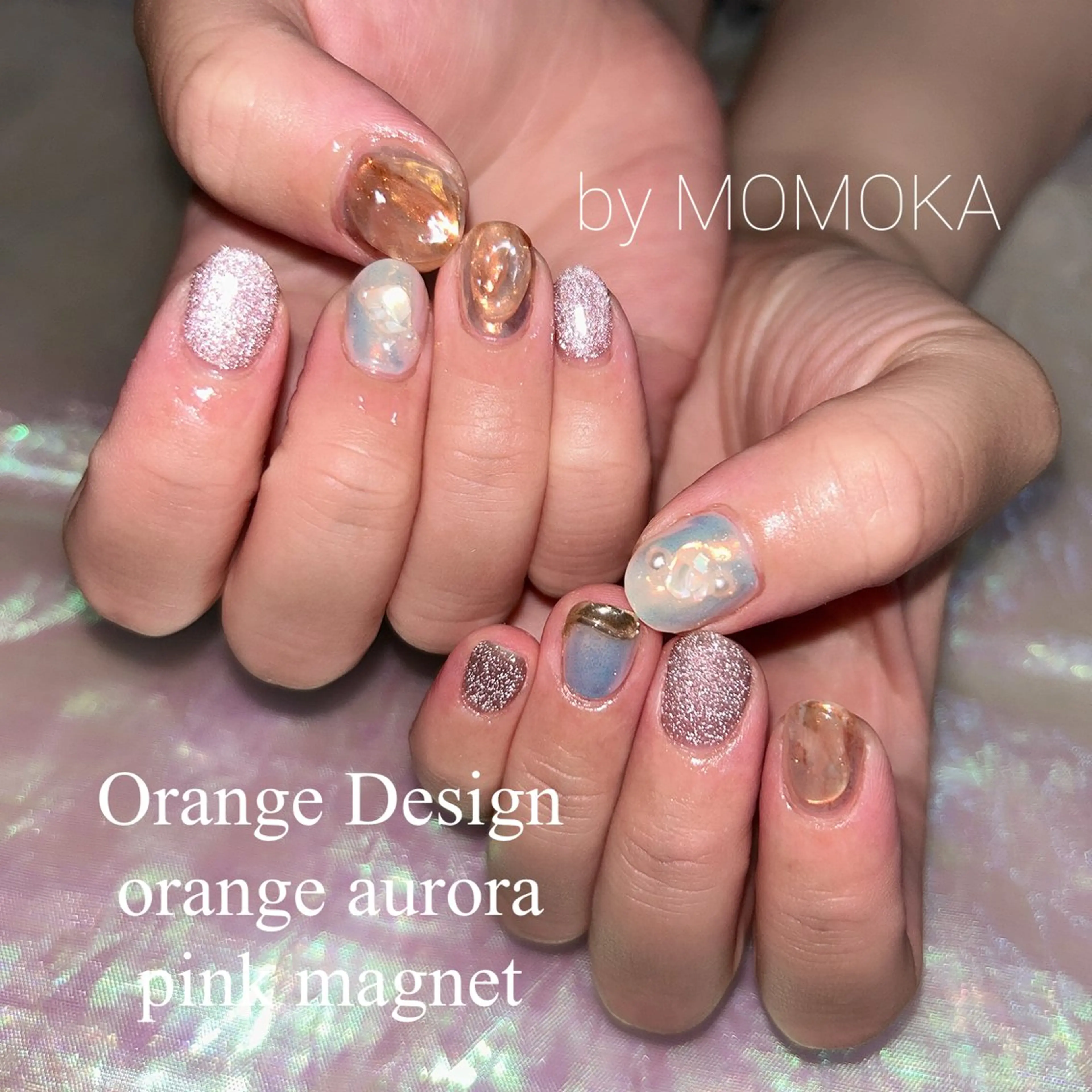 ネイル ニュアンスネイル ハンドネイル Momo nailsalonのネイルデザイン