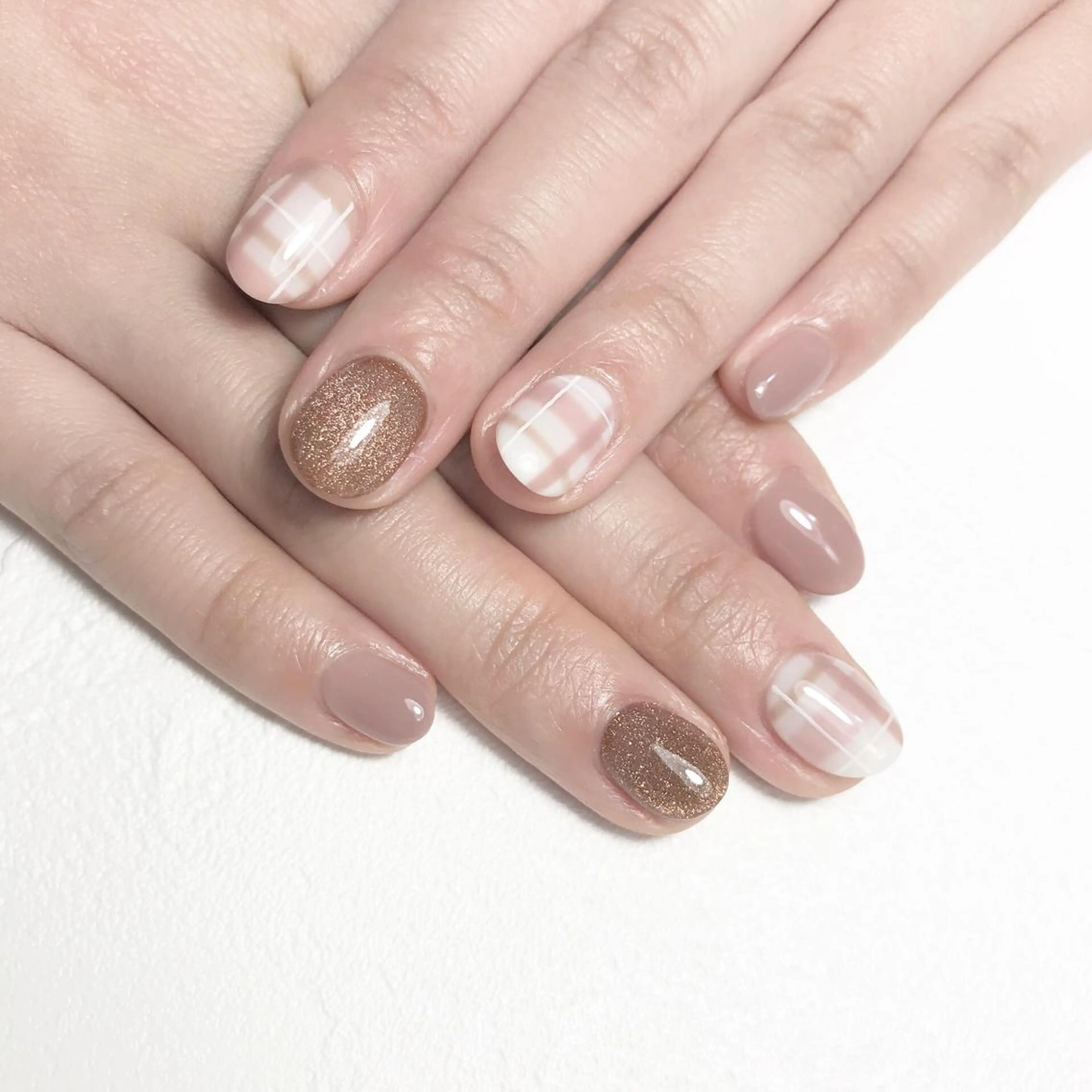 ネイル マグネットネイル ショートネイル ハンドネイル Room nailのネイルデザイン