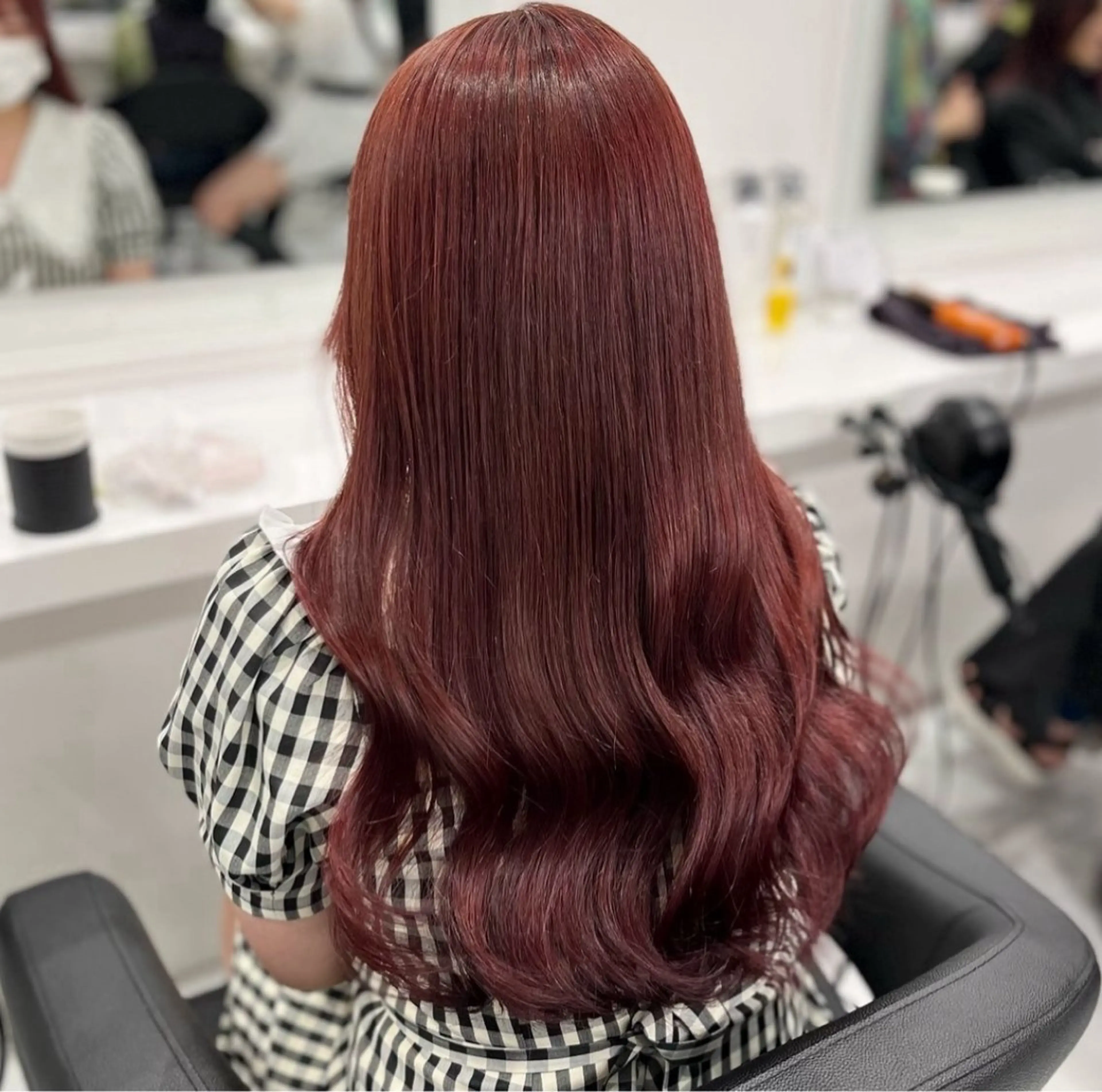 ロング 韓国ガーリー🤍ハイ トーン🤍Ayanaのヘアスタイル