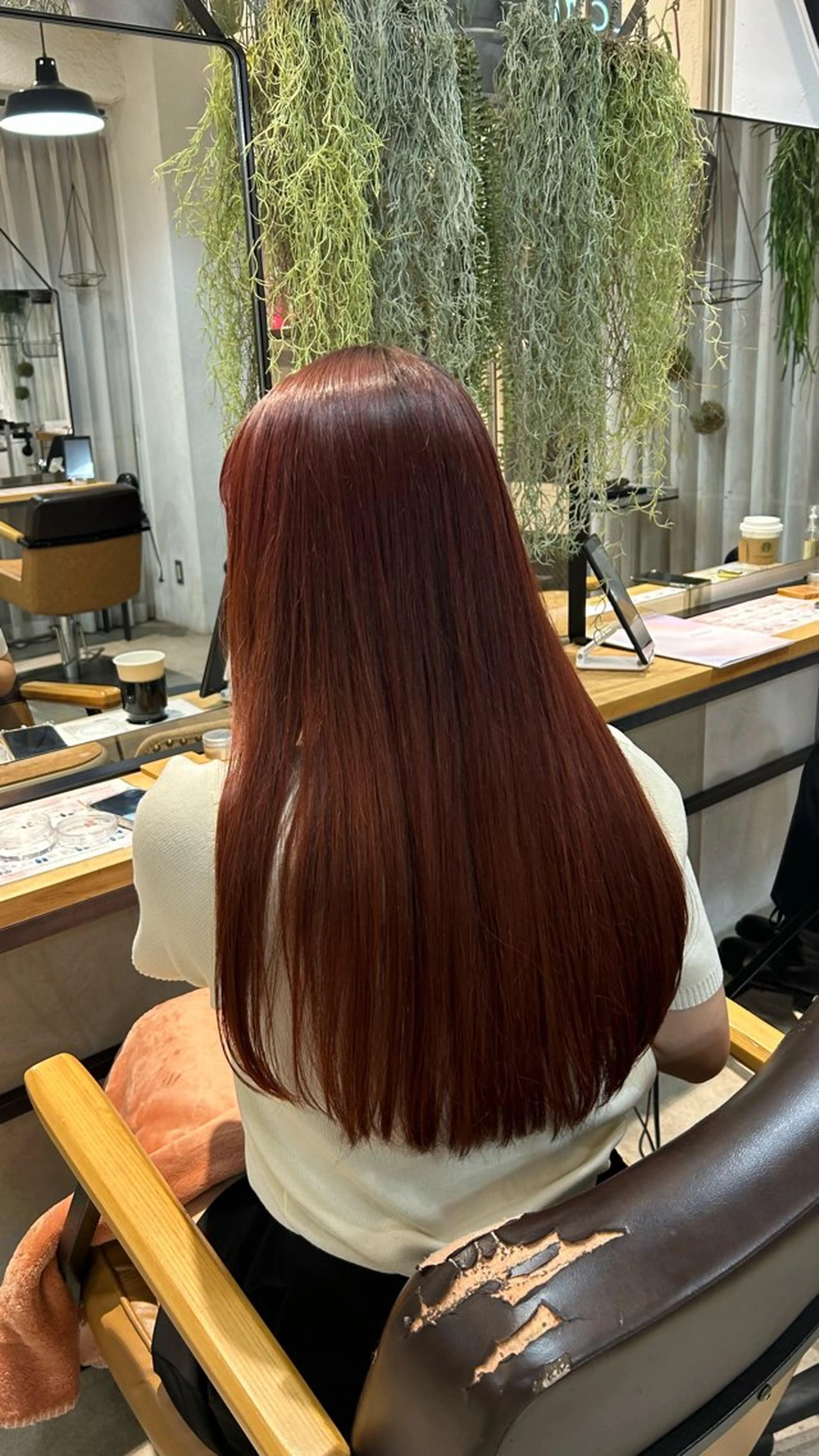 ロング カラー ヘアカラー じゅわっと暖色カラー 🍊Moemiのヘアスタイル