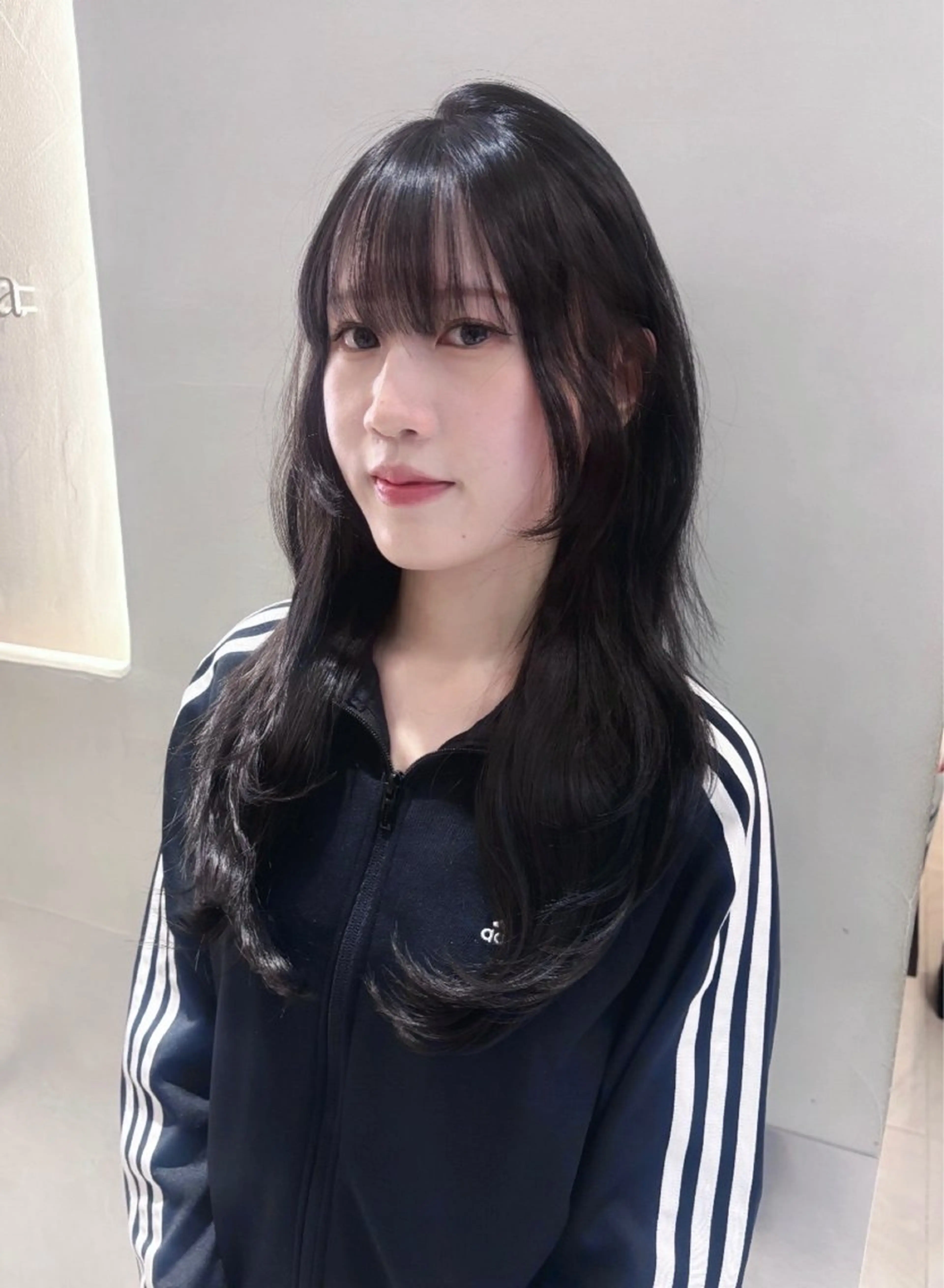 ロング カラー カット ヘアカラー ワンホン/韓国ヘア 🤍amiのヘアスタイル