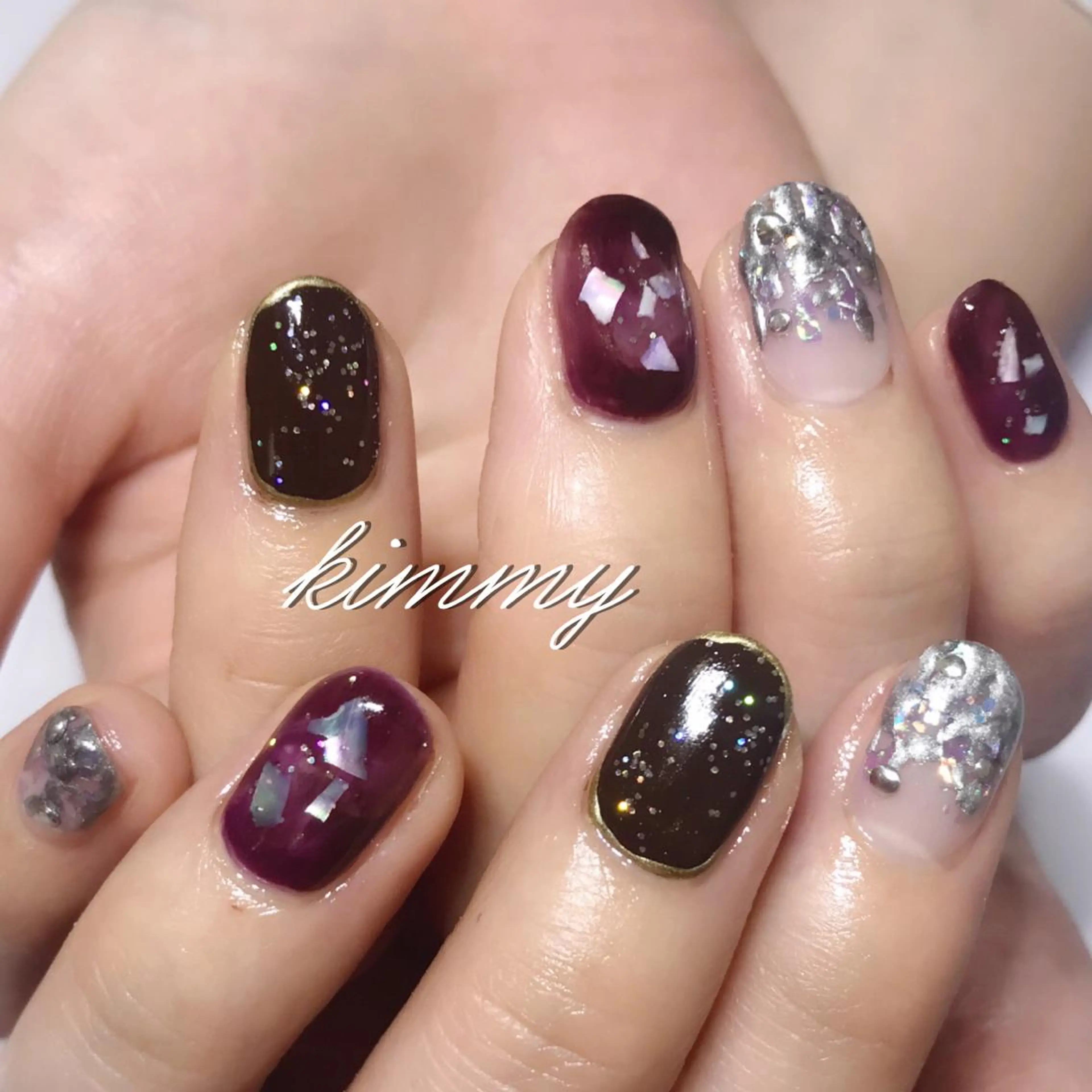 ネイル ハンドネイル kimmy nailsのネイルデザイン