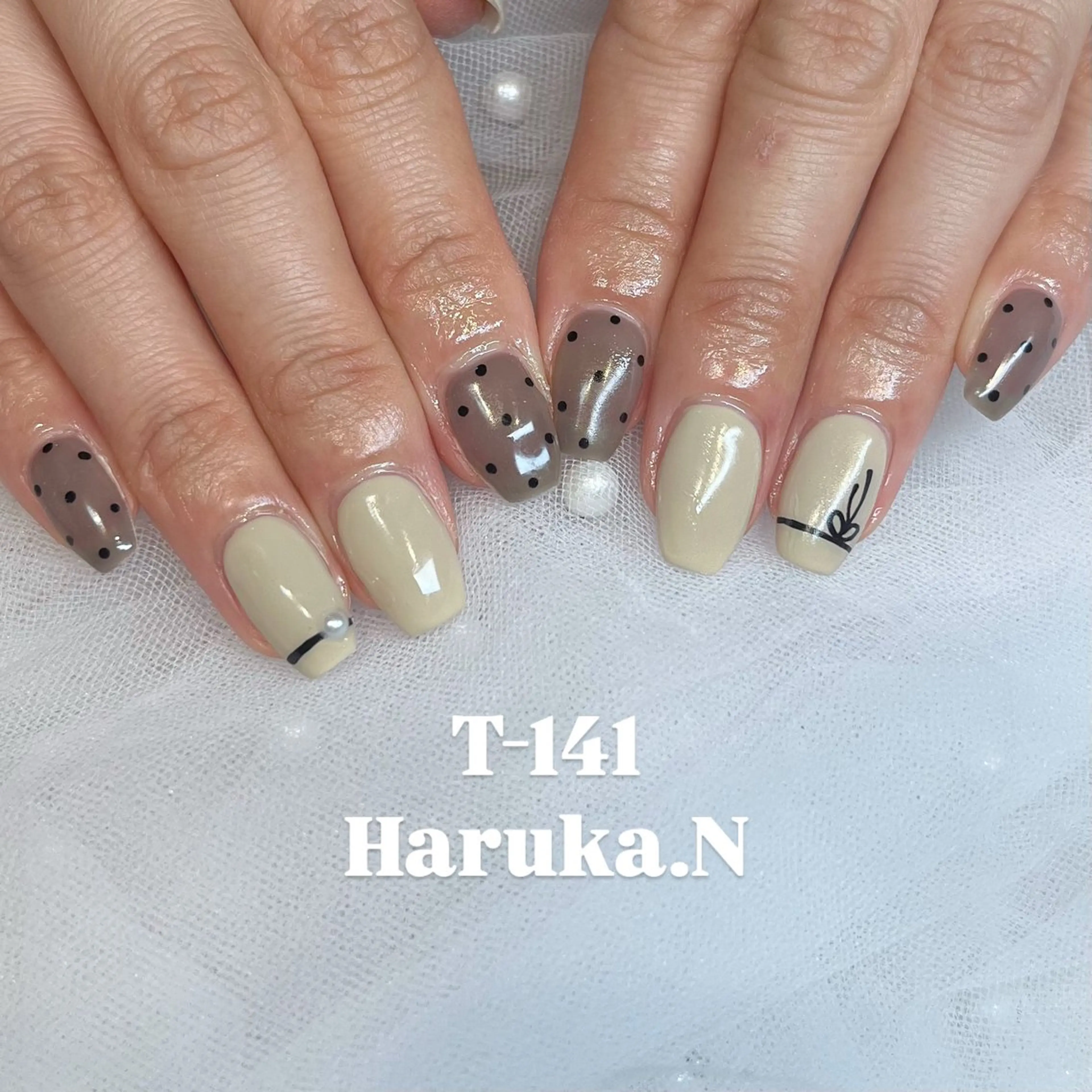 ネイル はあとねいる天王町店所属・HARUKA 🐼のネイルデザイン