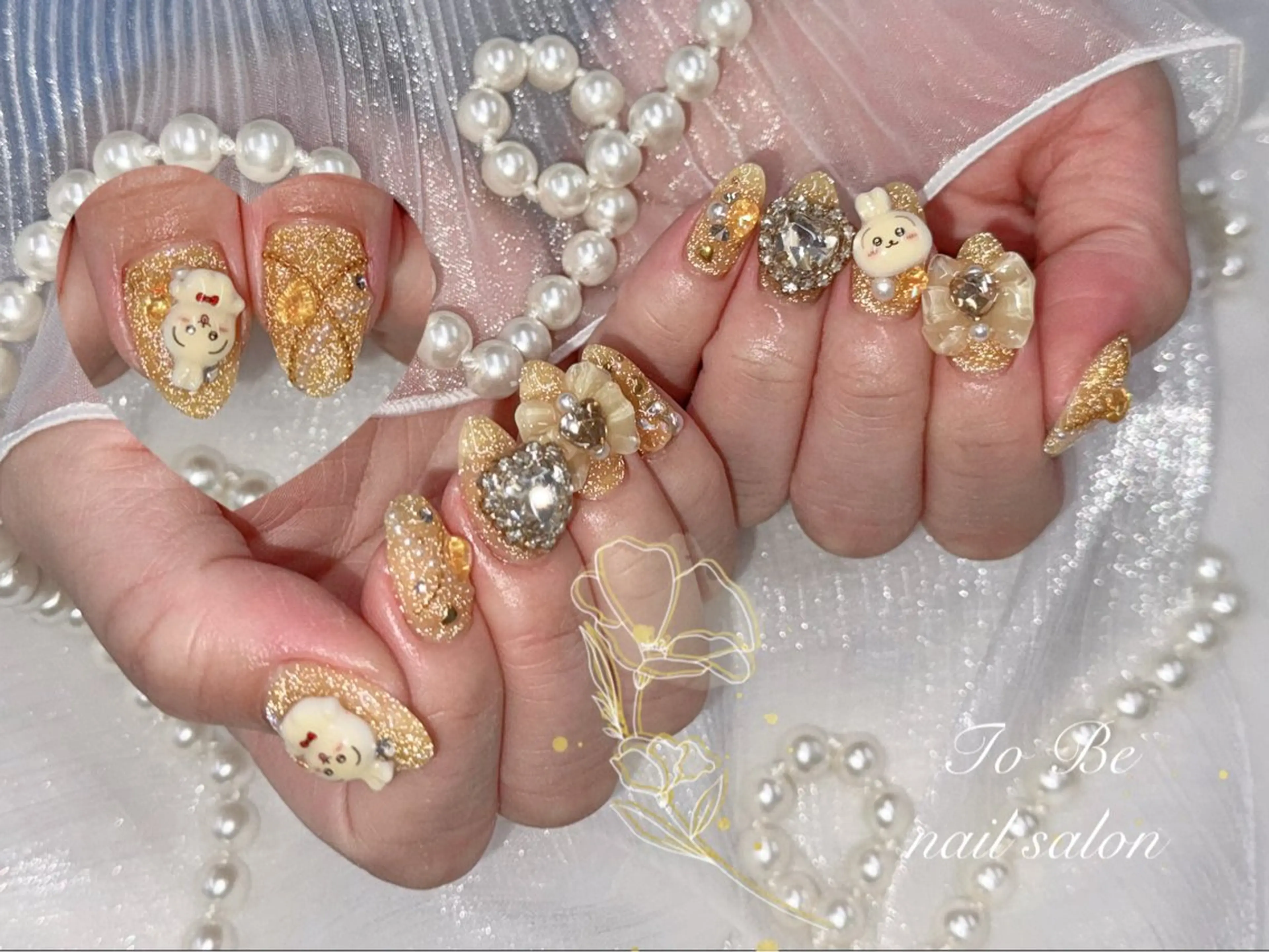 ネイル ハンドネイル Nail Salon To Be珈月のネイルデザイン