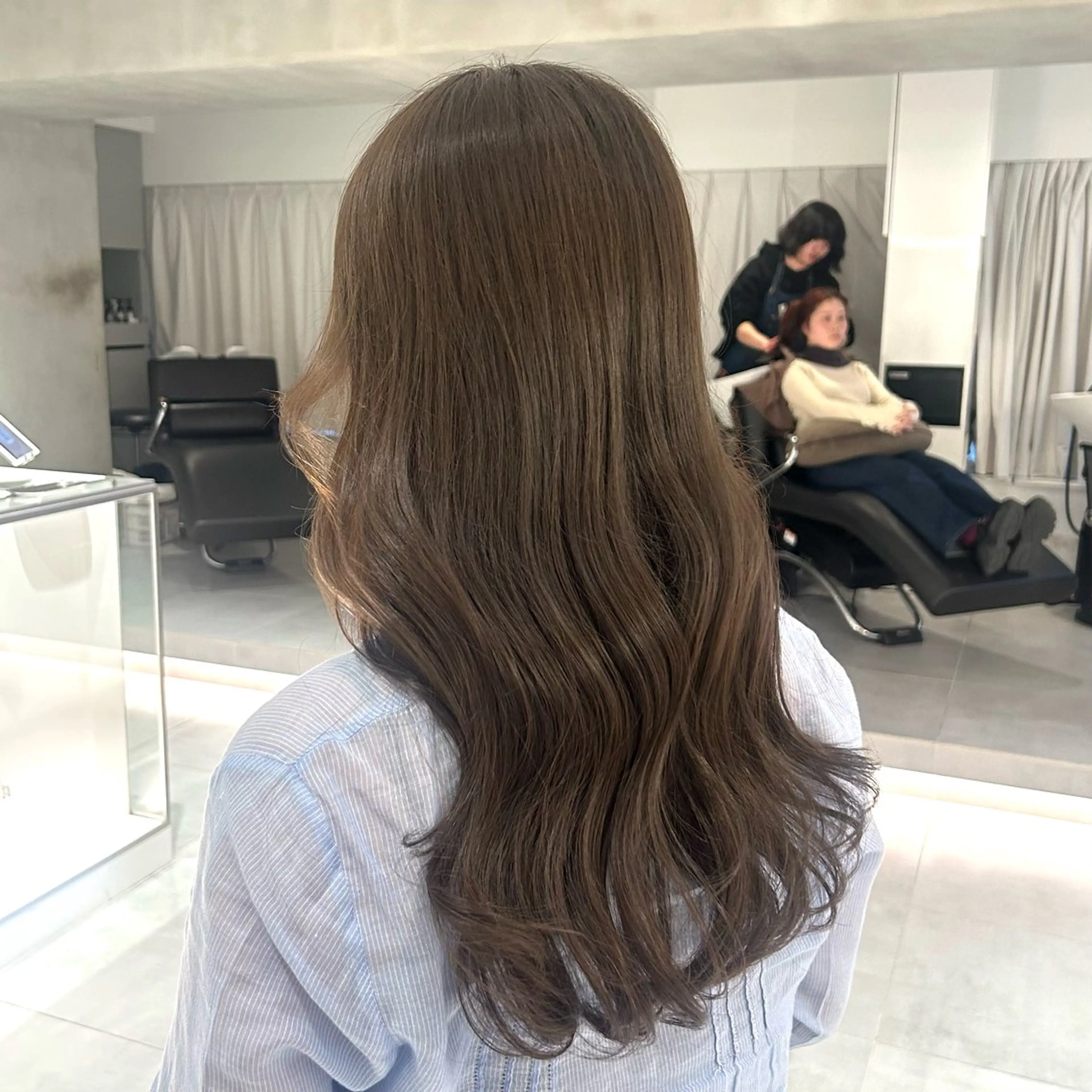 ロング カラー カット ヘアカラー 🧚つやさらhair 🧚manakaのヘアスタイル