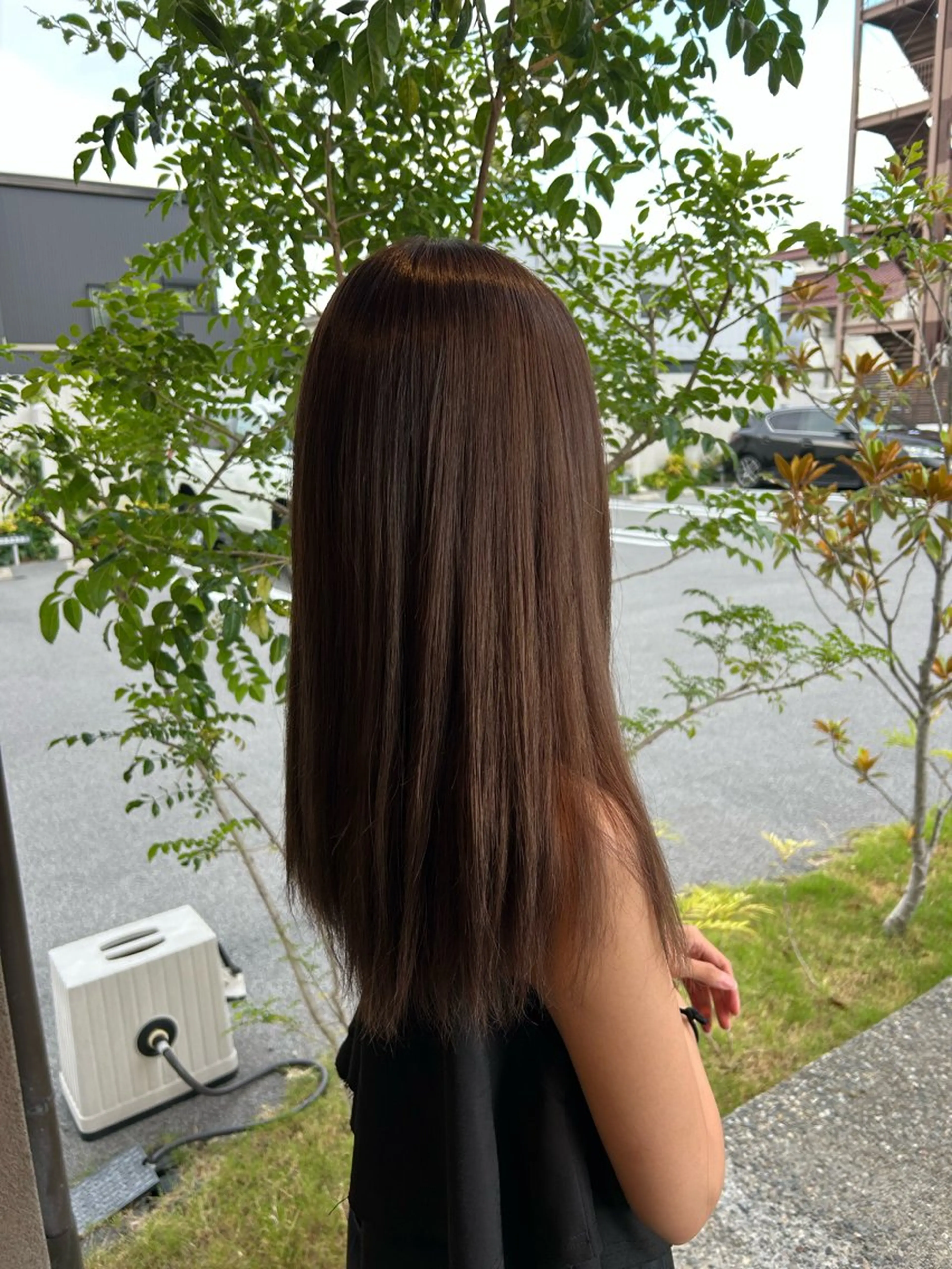 カラー ブラウンカラー ダークブラウン HEDI所属・⭐️HEDI YUKI⭐️のヘアスタイル