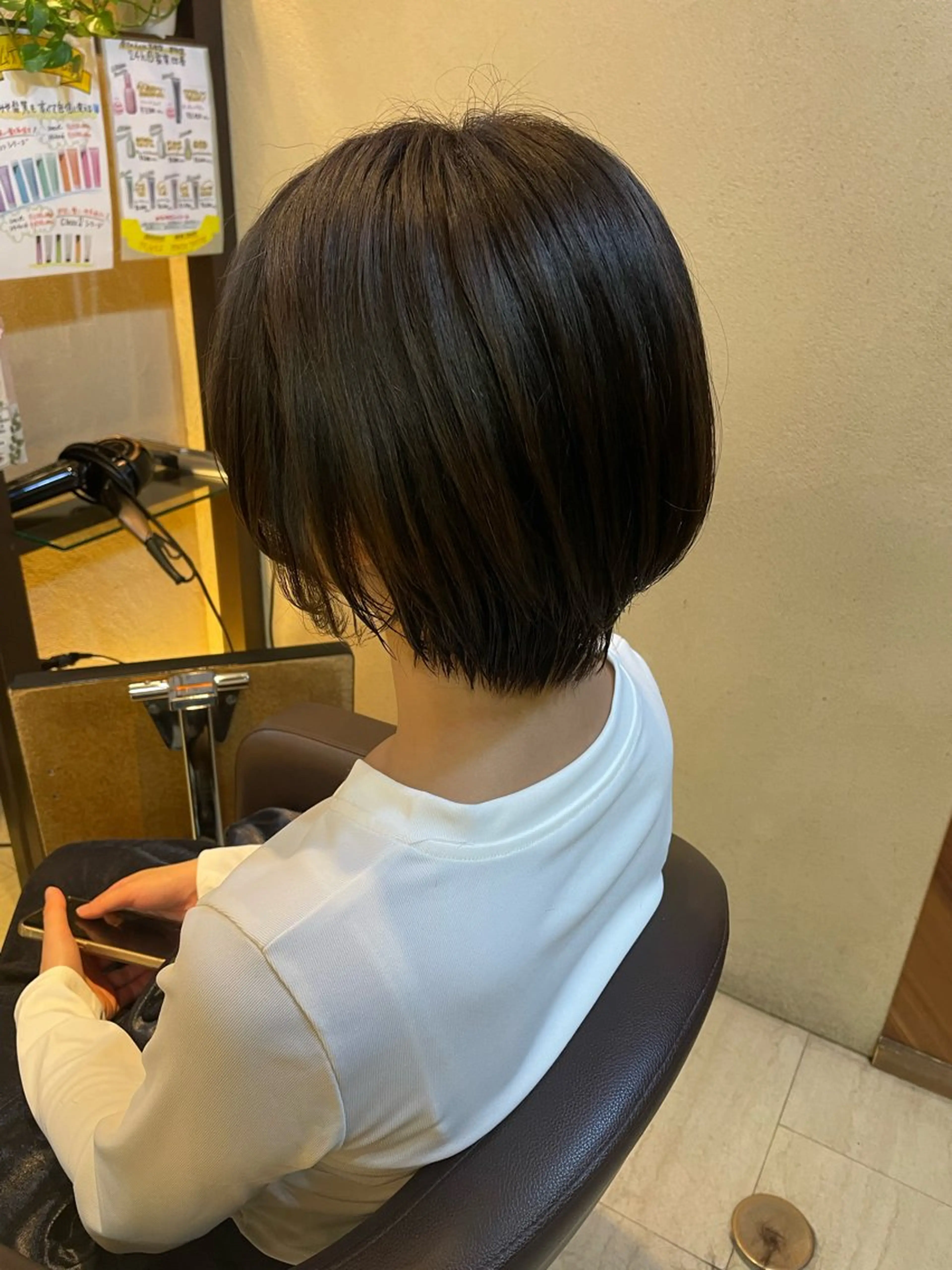 ショート 🩶無料カットモデル 🩶銀座/akaneのヘアスタイル