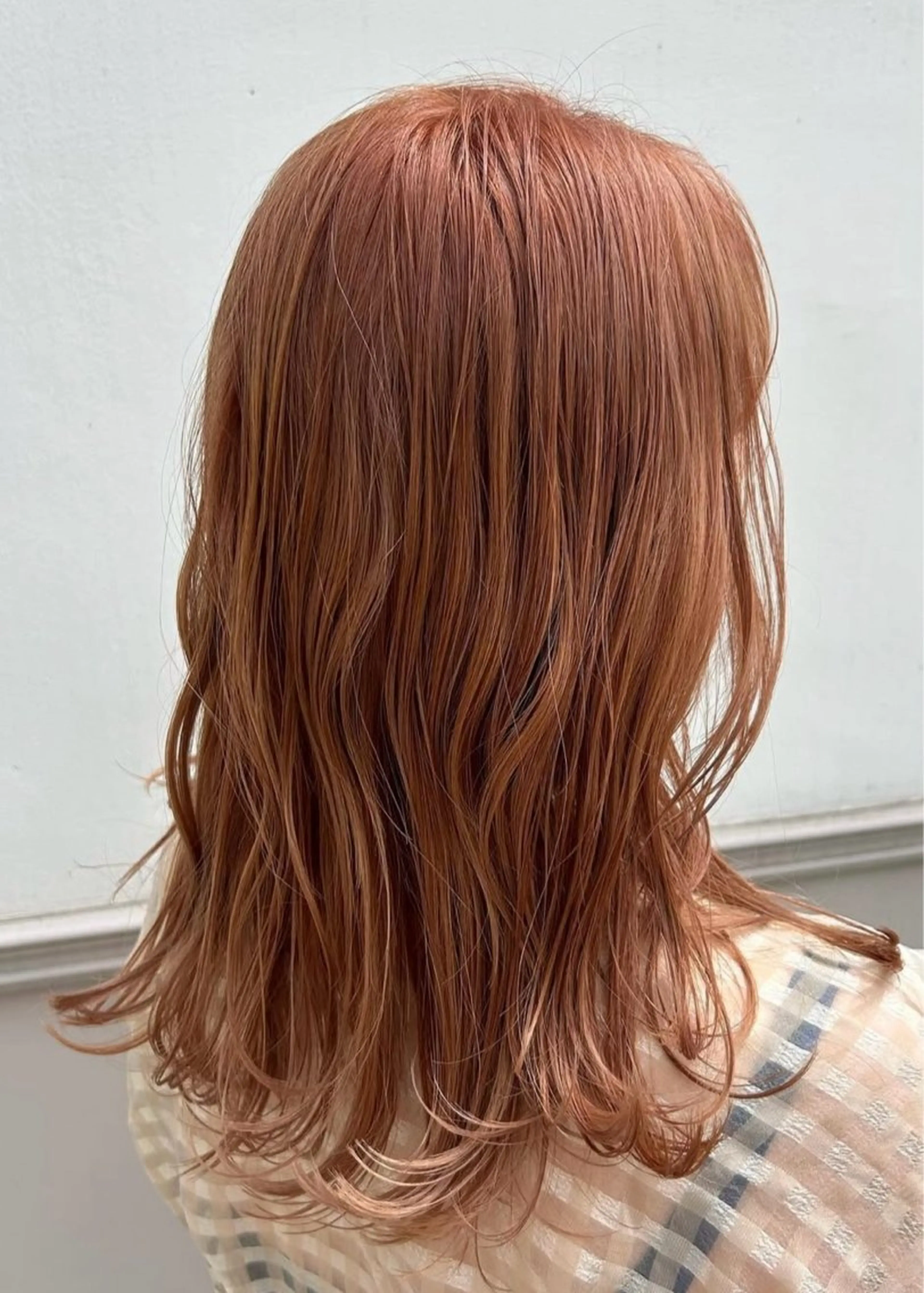 セミロング リズ 都島のヘアスタイル