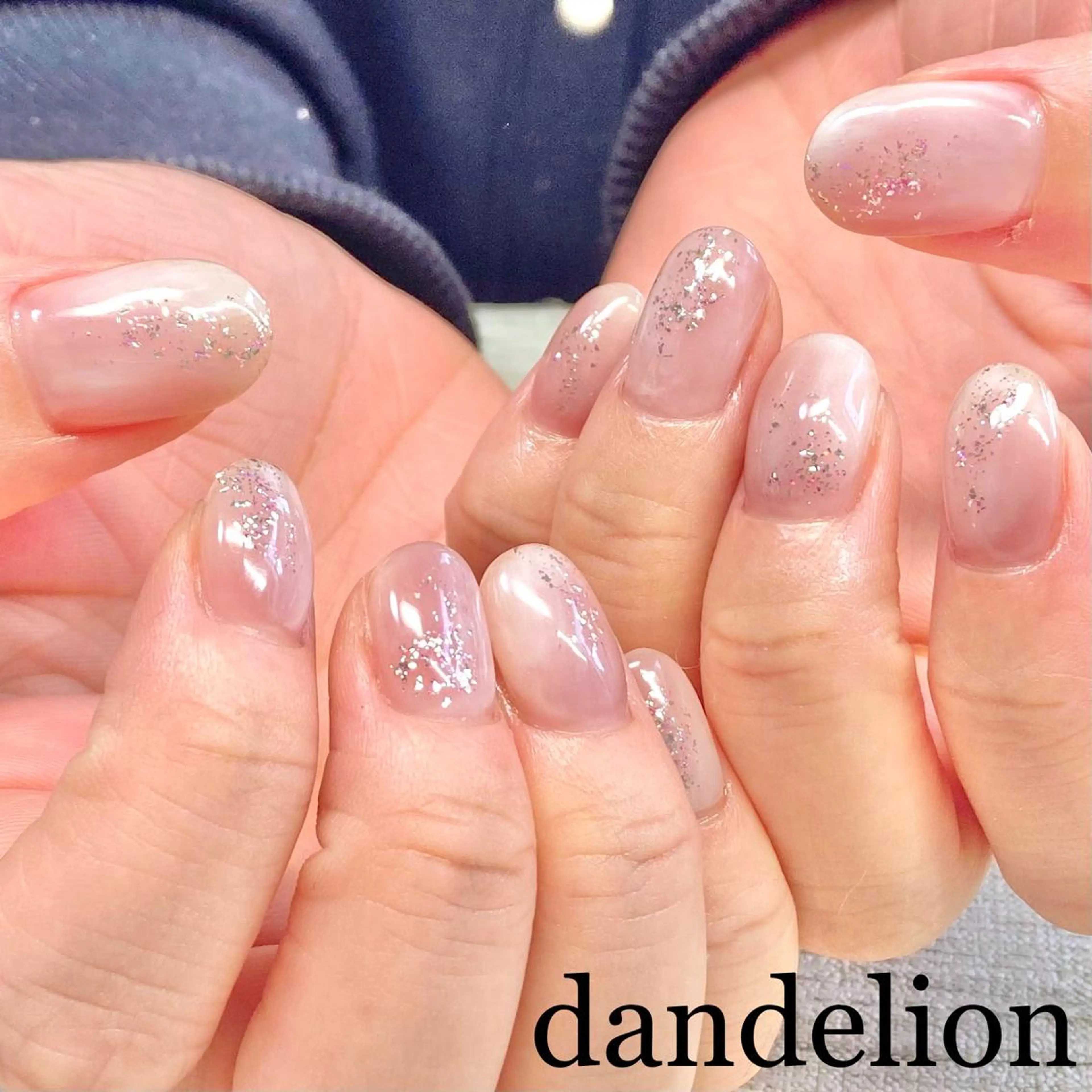 ネイル ハンドネイル ハンドケア dandelion ダンデライオンのネイルデザイン