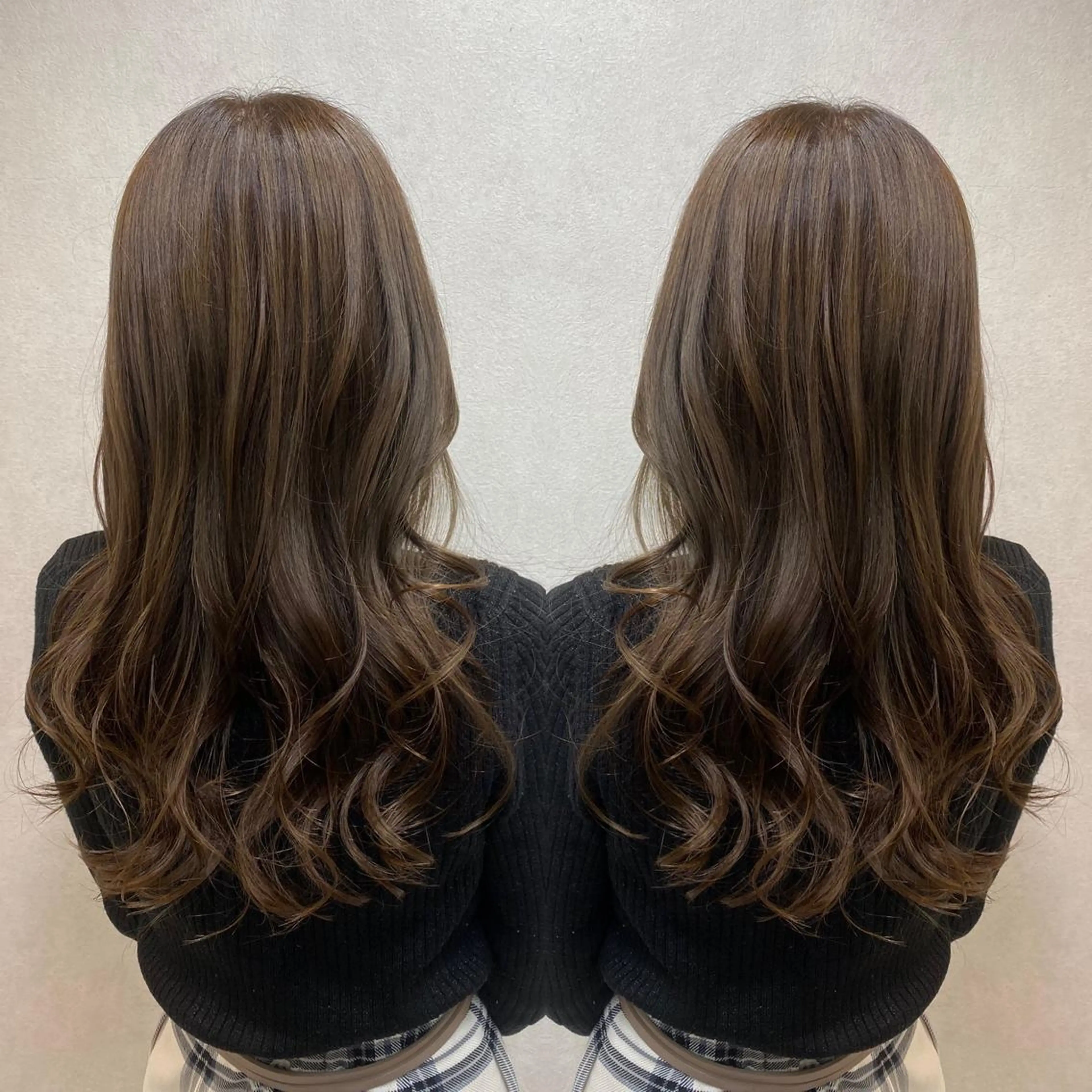 ロング カラー tocca 💜石田愛結💜のヘアスタイル