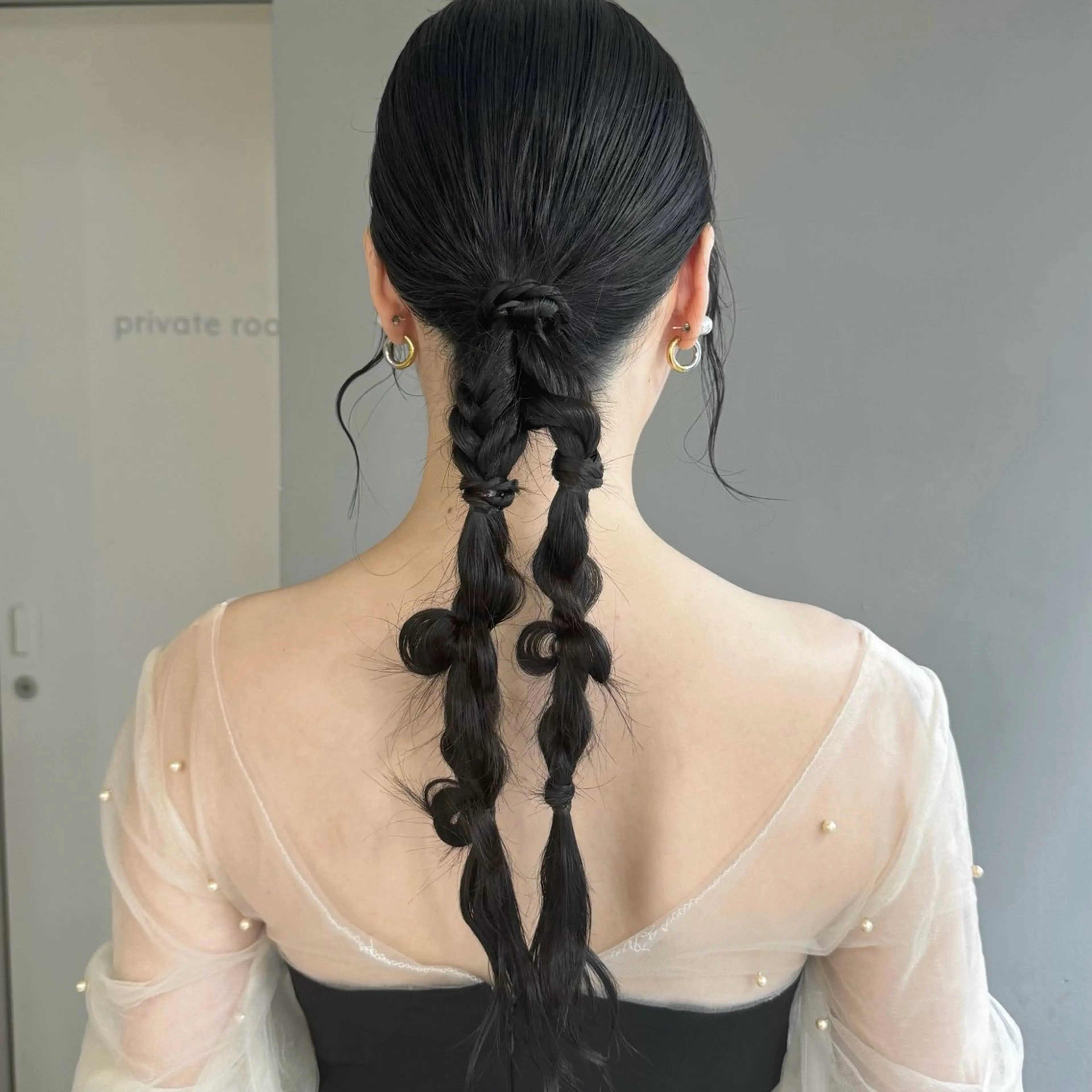 ロング ヘアアレンジ ヘアセット Nene Murakamiのヘアスタイル