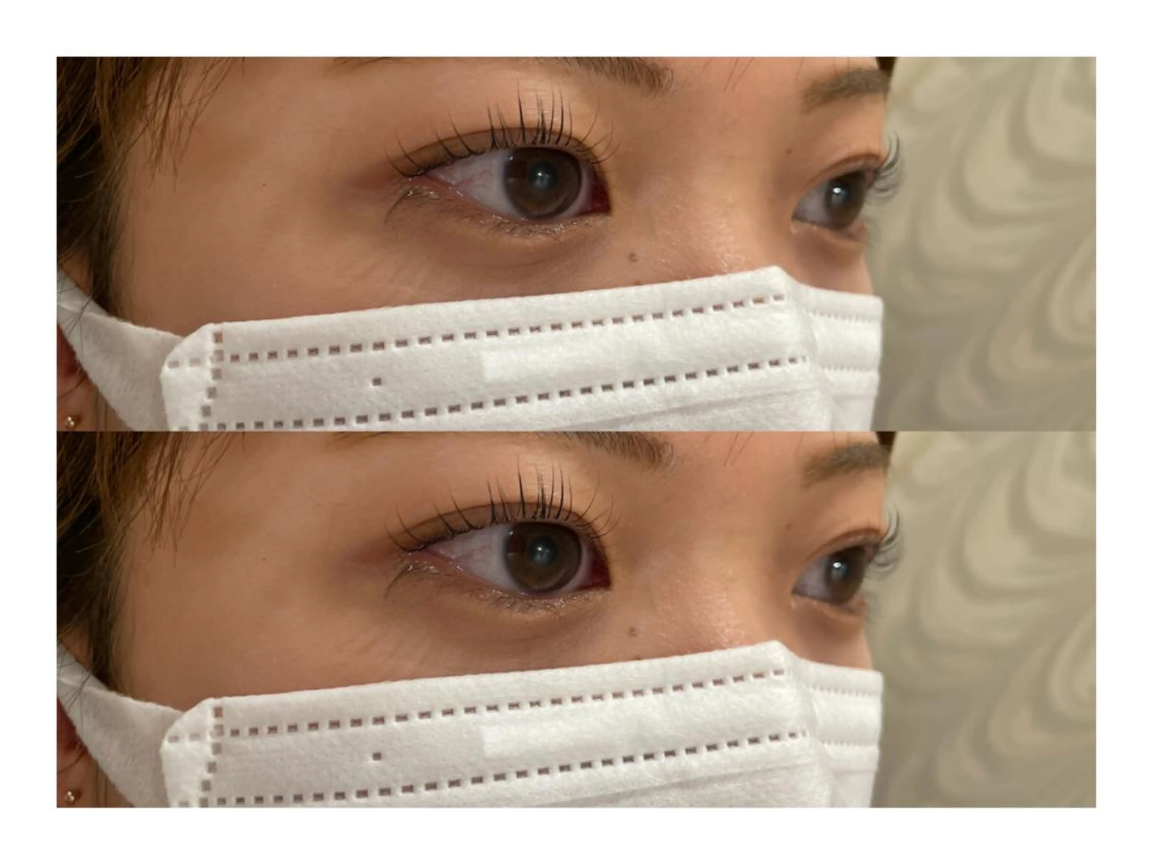 マツエク・マツパ フラットラッシュ ナチュラル パリジェンヌラッシュリフト まつげパーマ 一重×まつ毛パーマ マツパ 💕丸島 夏名🐰🍀のマツエク・マツパデザイン