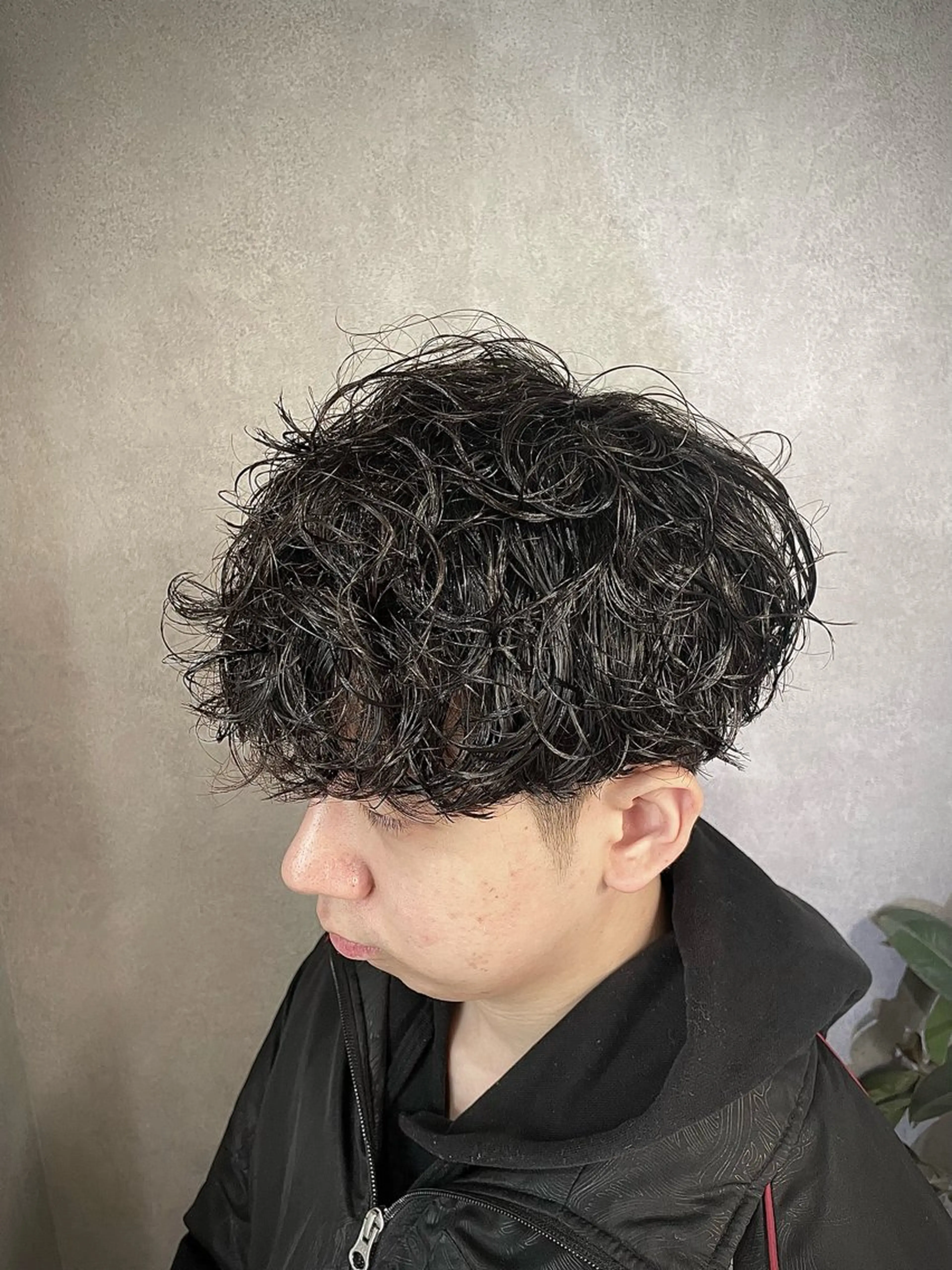 ミディアム パーマ ヘアアレンジ メンズ 似合わせカット特化/ 💈ミナ💈のヘアスタイル