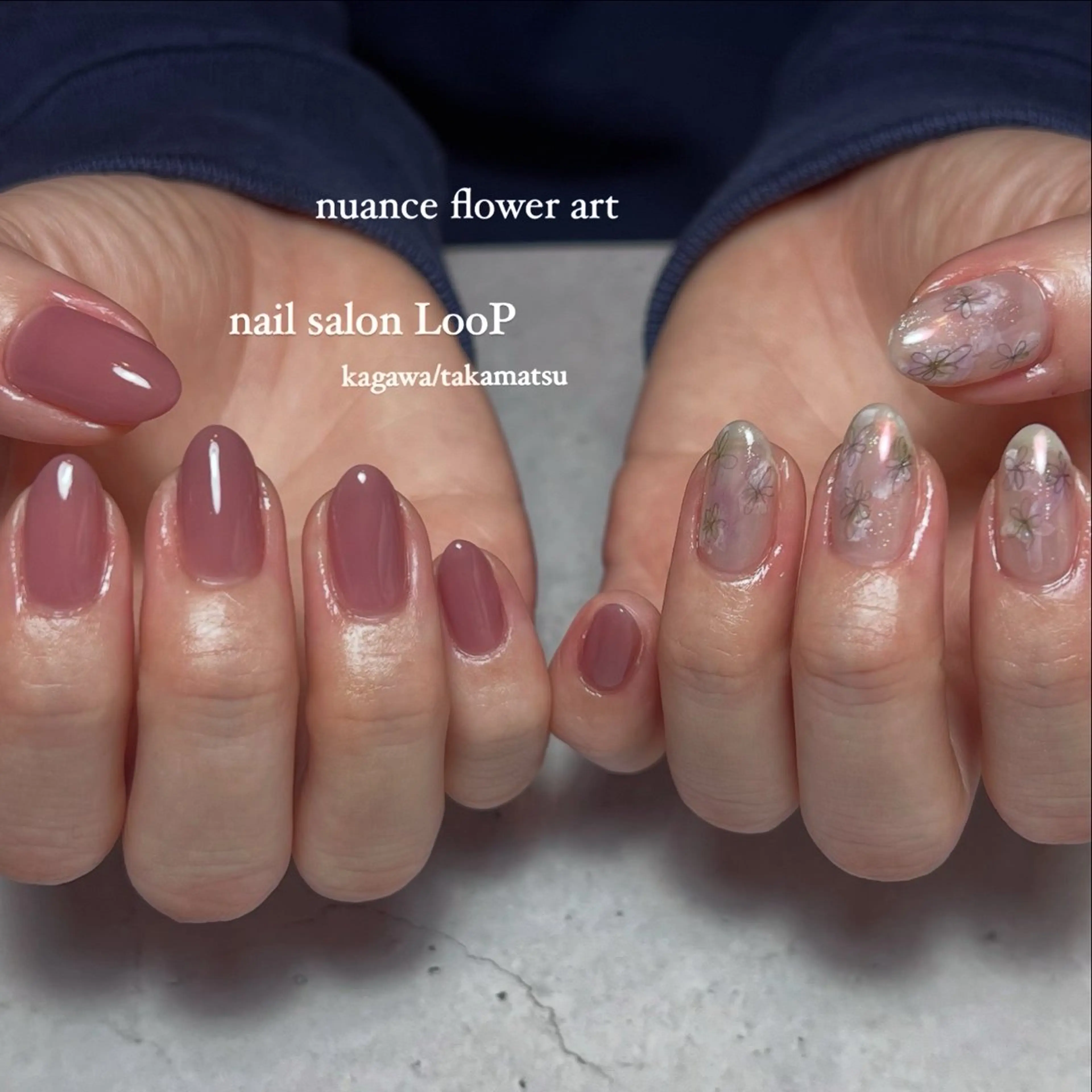 ネイル ハンドネイル LooP riho / nuanceのネイルデザイン