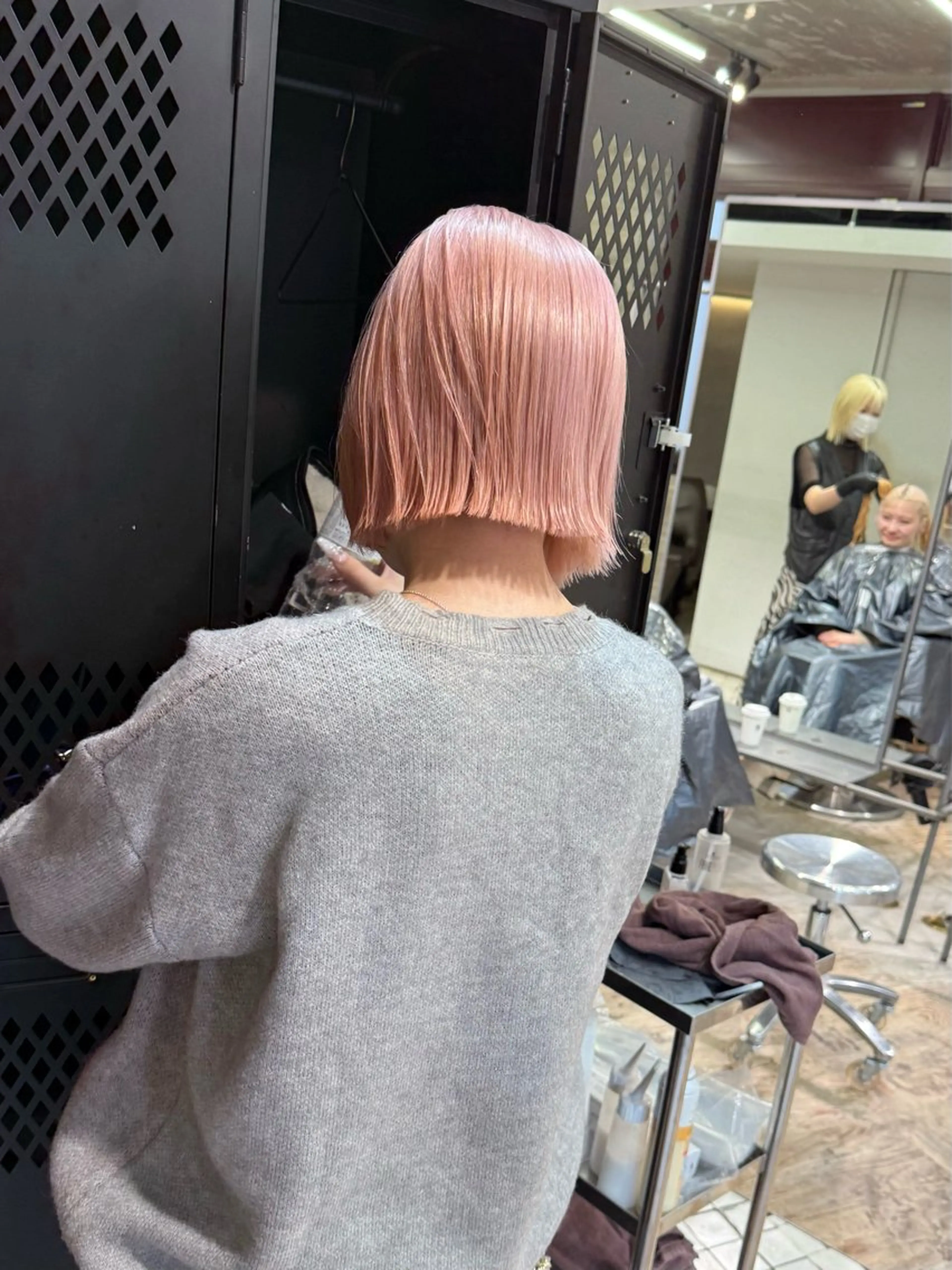 カラー カット ヘアカラー トリートメント 色落ち綺麗透明感カラ /ボブ/ナカツヒカルのヘアスタイル