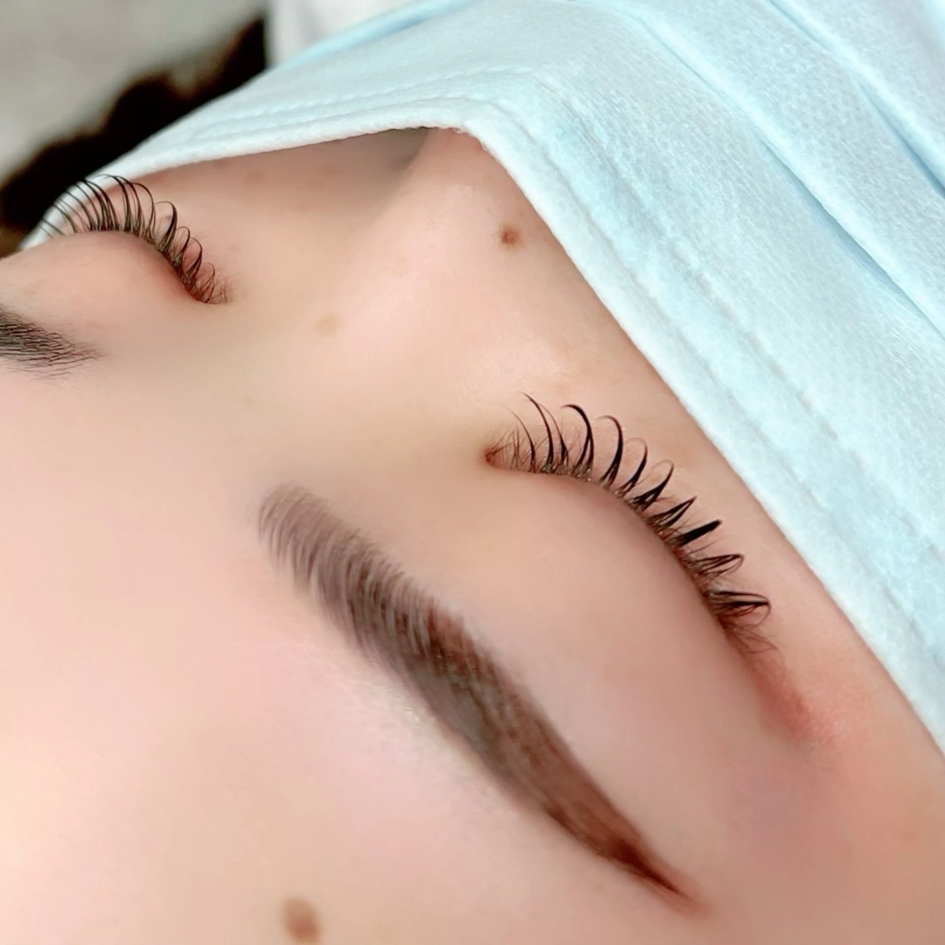 マツエク・マツパ パリジェンヌラッシュリフト 一重×まつ毛パーマ Eye lashのマツエク・マツパデザイン