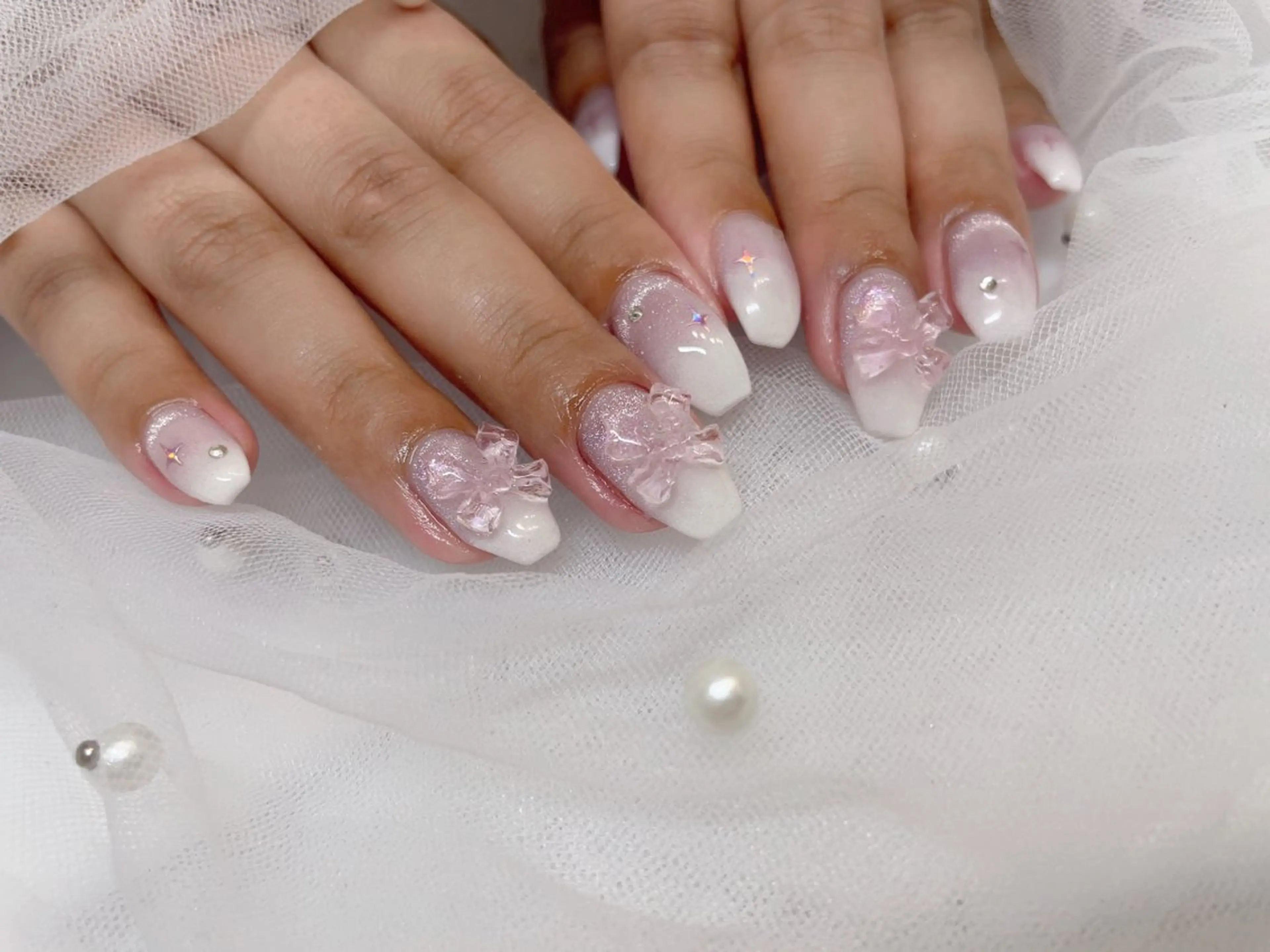 【ご新規様】持ち込みデザイン！3色までのネイルコース(ソフトジェルオフ無料）の写真