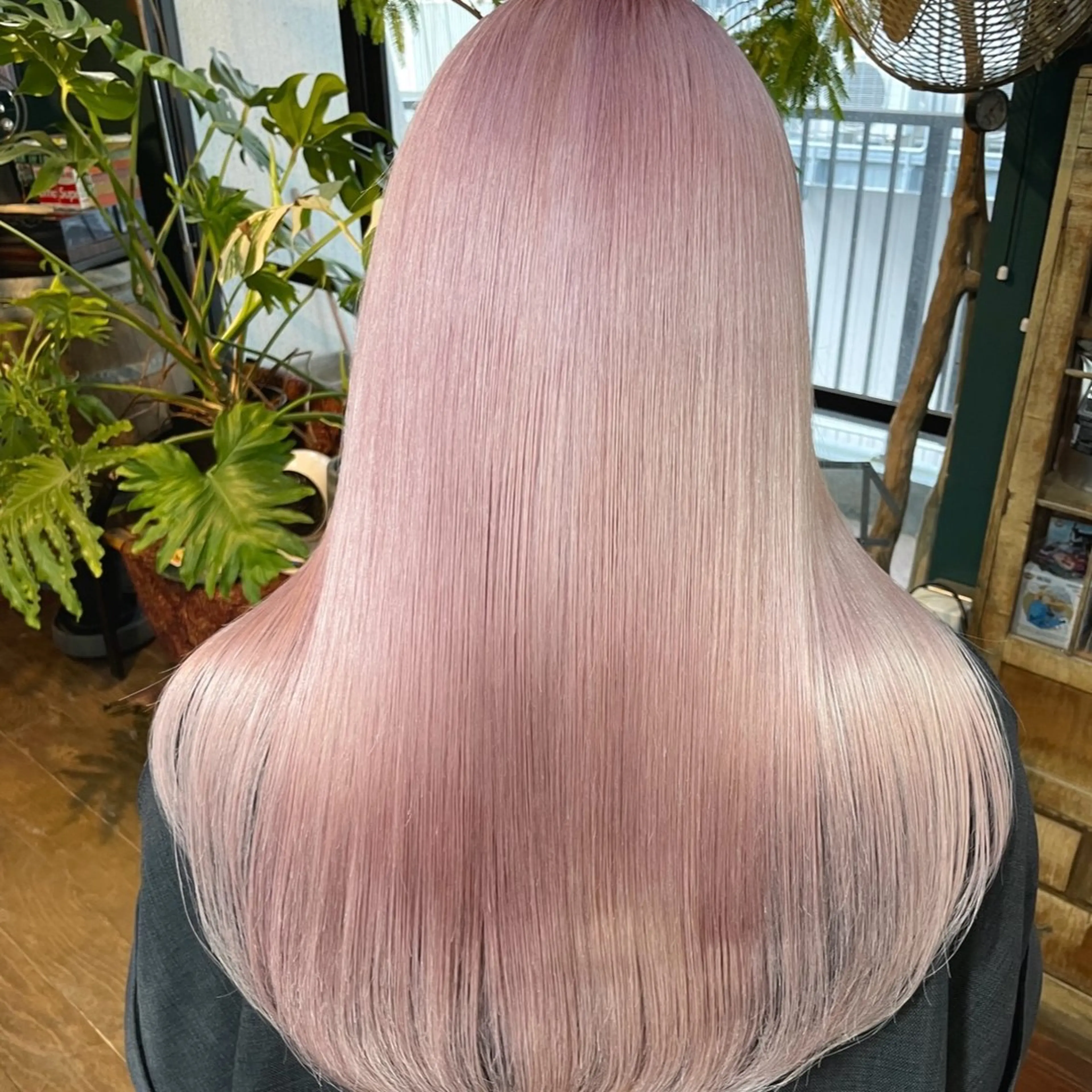 ロング ヘアカラー vivre libreのヘアスタイル