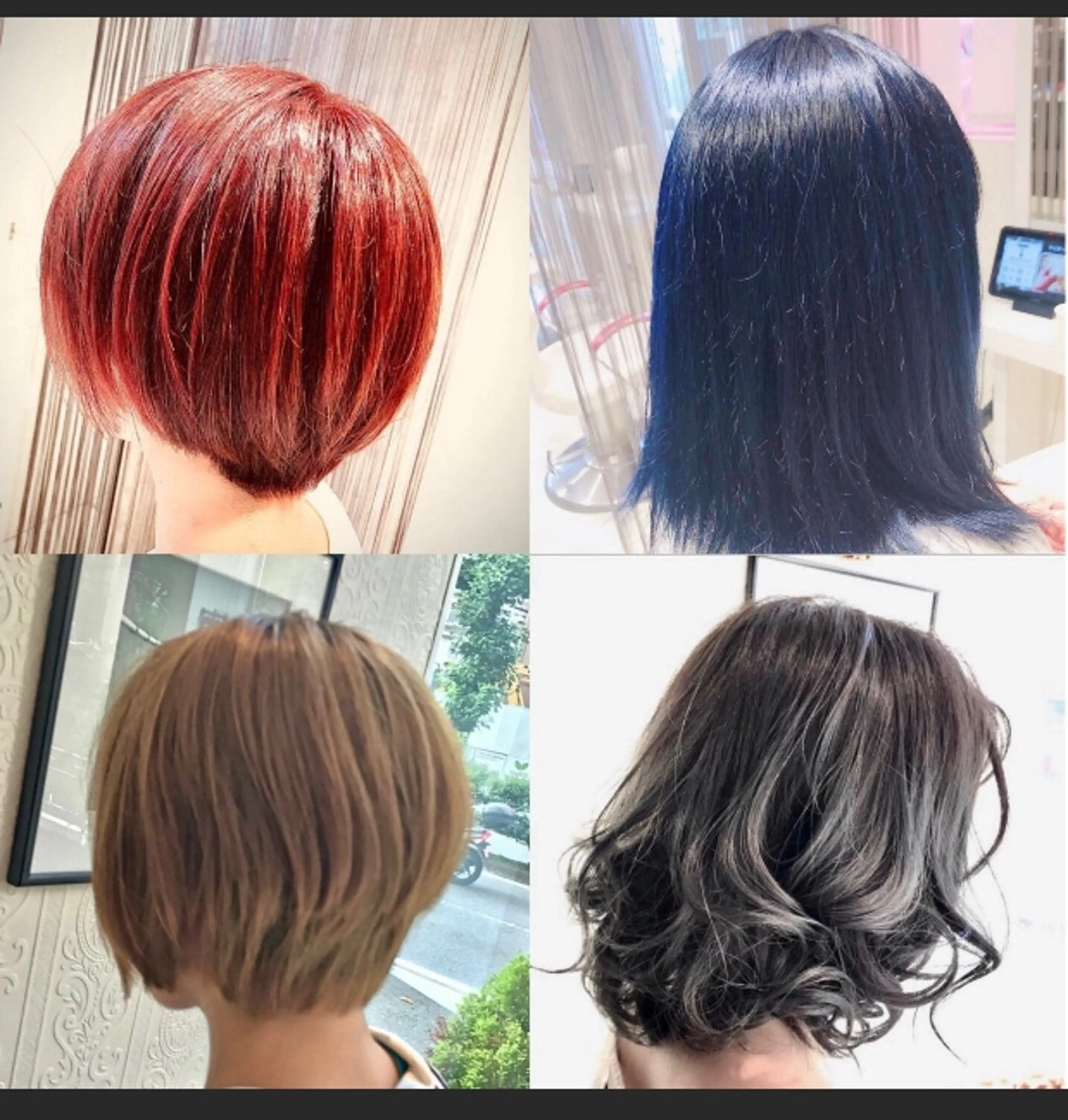カラー 蓑輪 ミノワのヘアスタイル