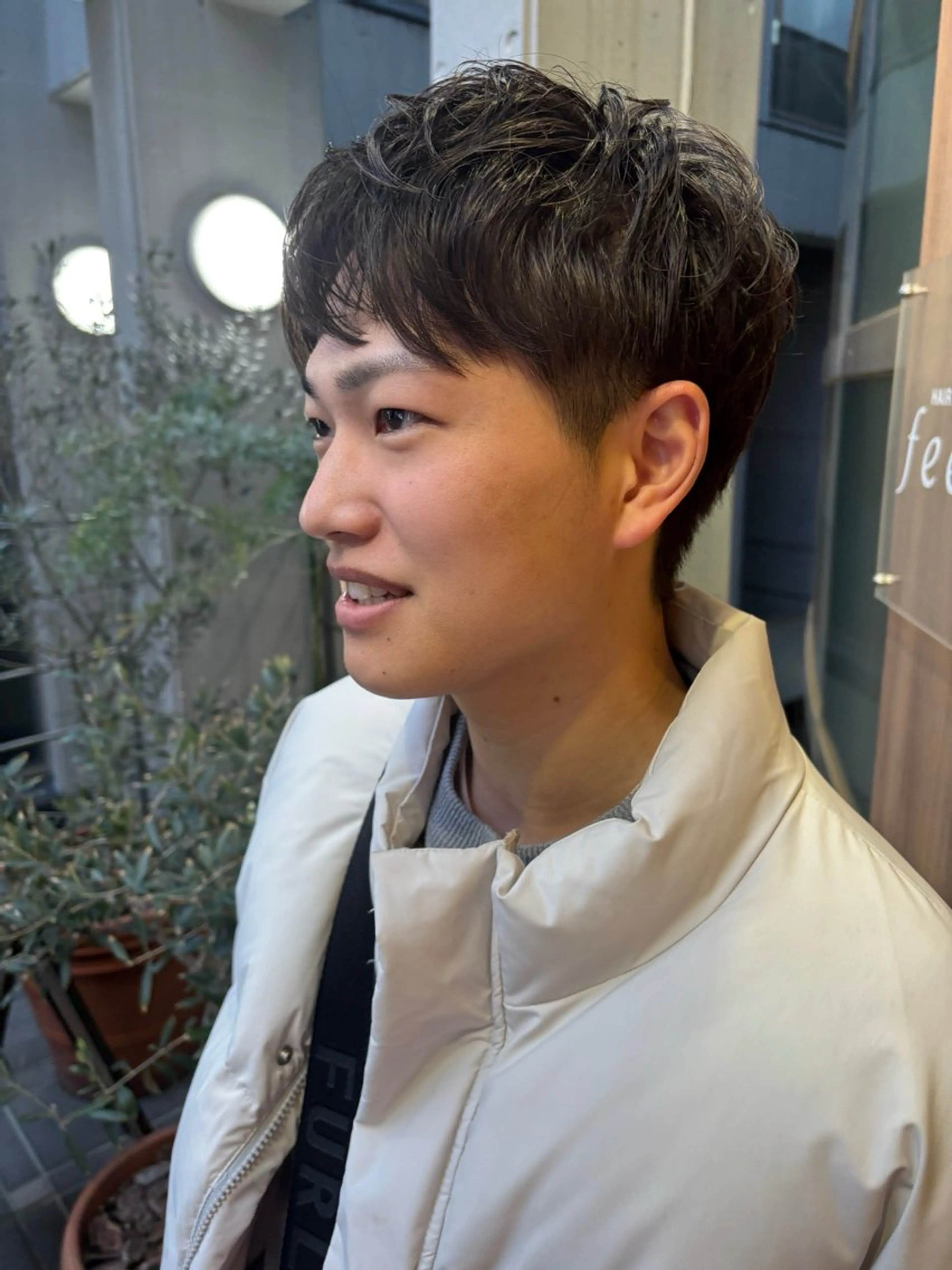 パーマ メンズ 池田理紗/ bob/メンズカットのヘアスタイル