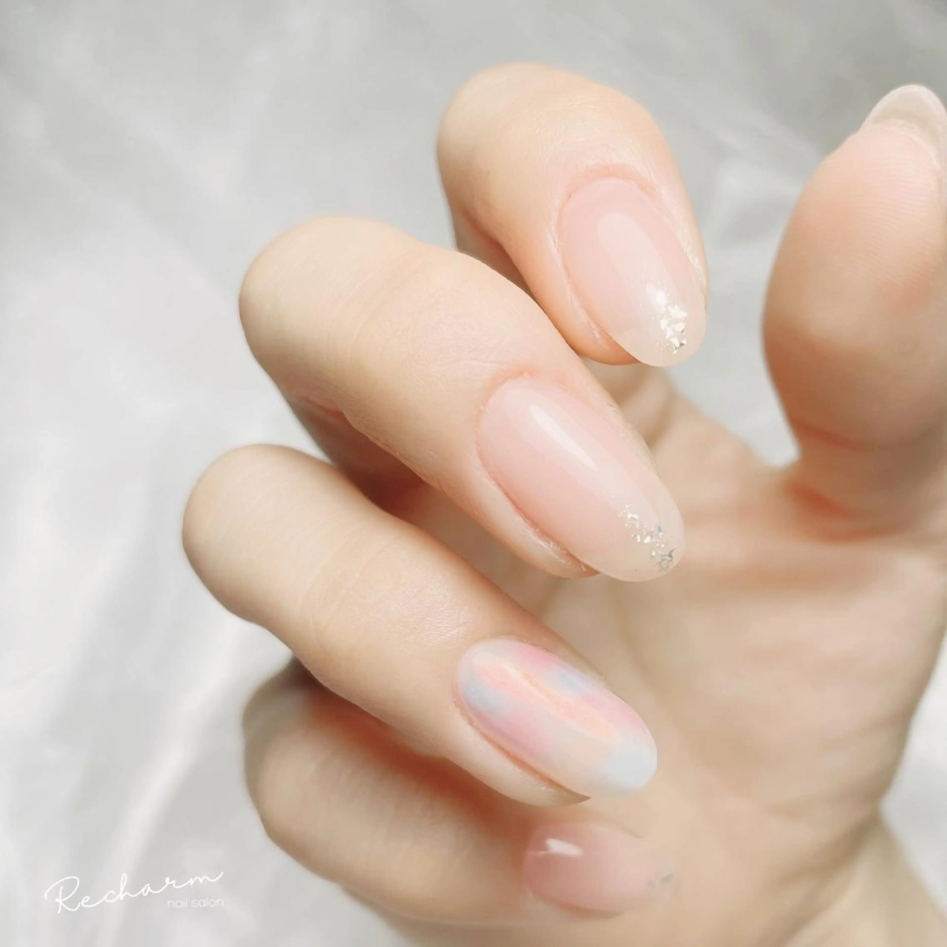 ネイル ラメ(グリッター) 川浜 みどりのネイルデザイン