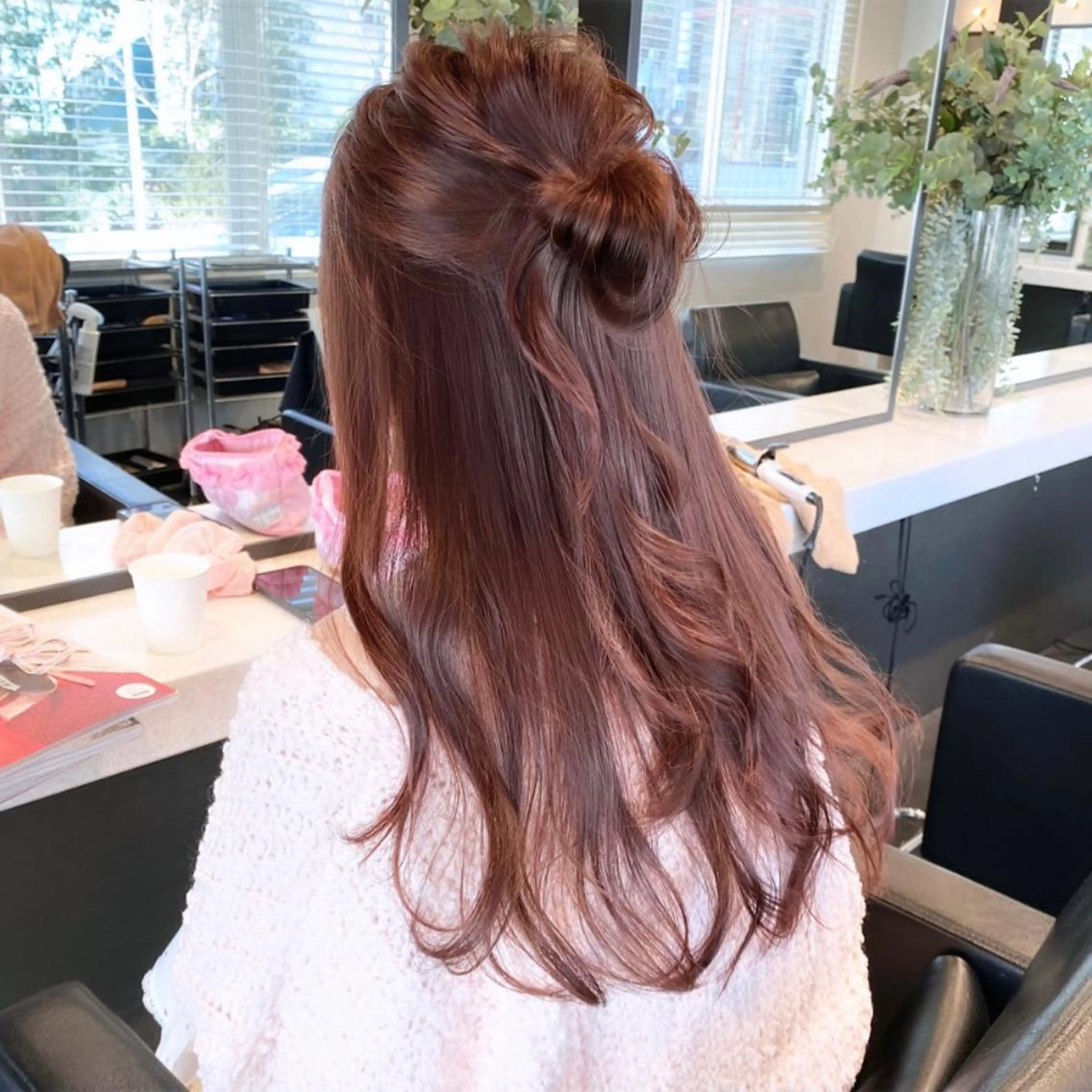 ロング カラー 💗ガーリーヘア🎀 saki💗のヘアスタイル