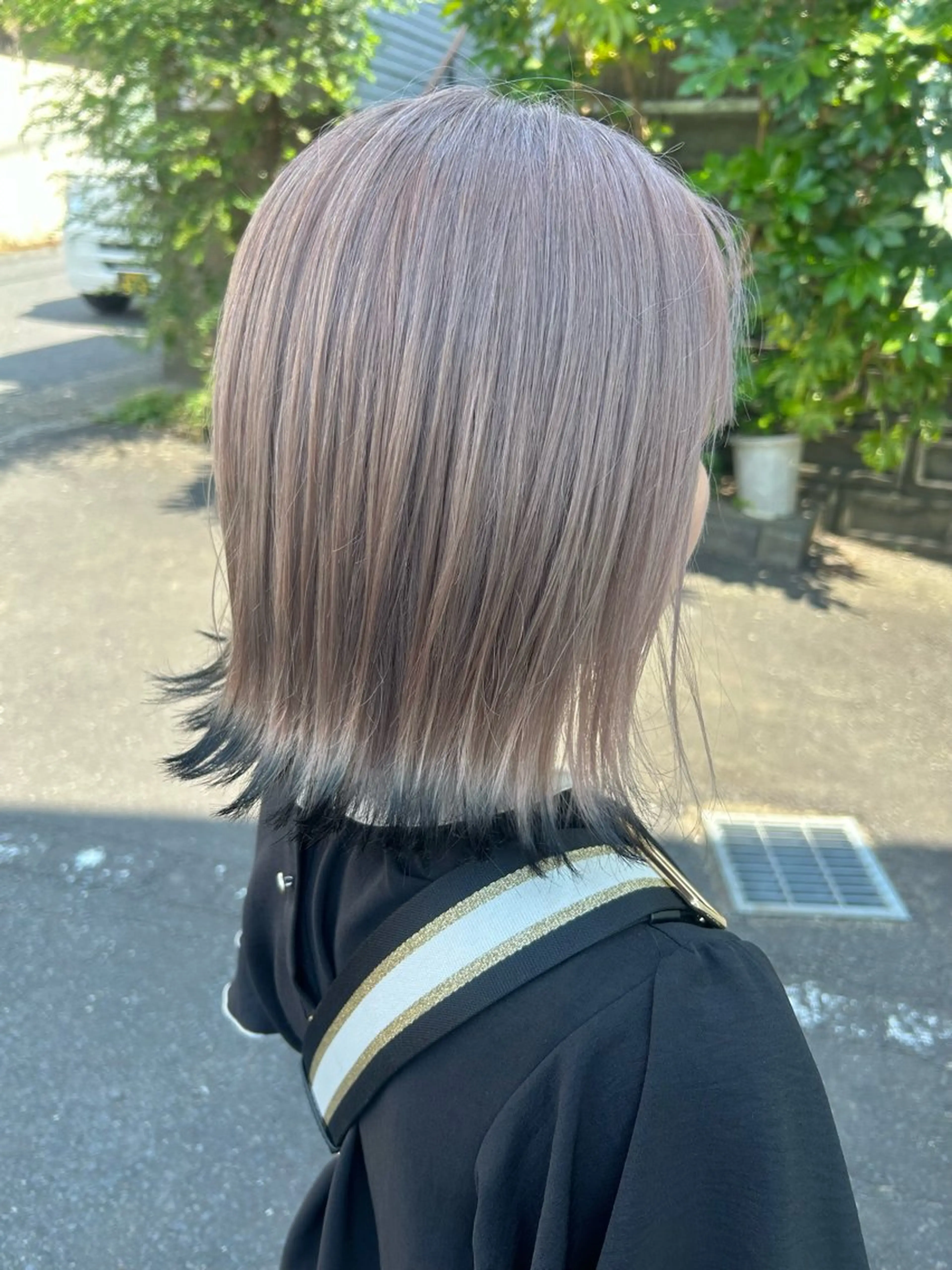 カラー ダブルスキルエクステ /羽エクステ白石宇由のヘアスタイル