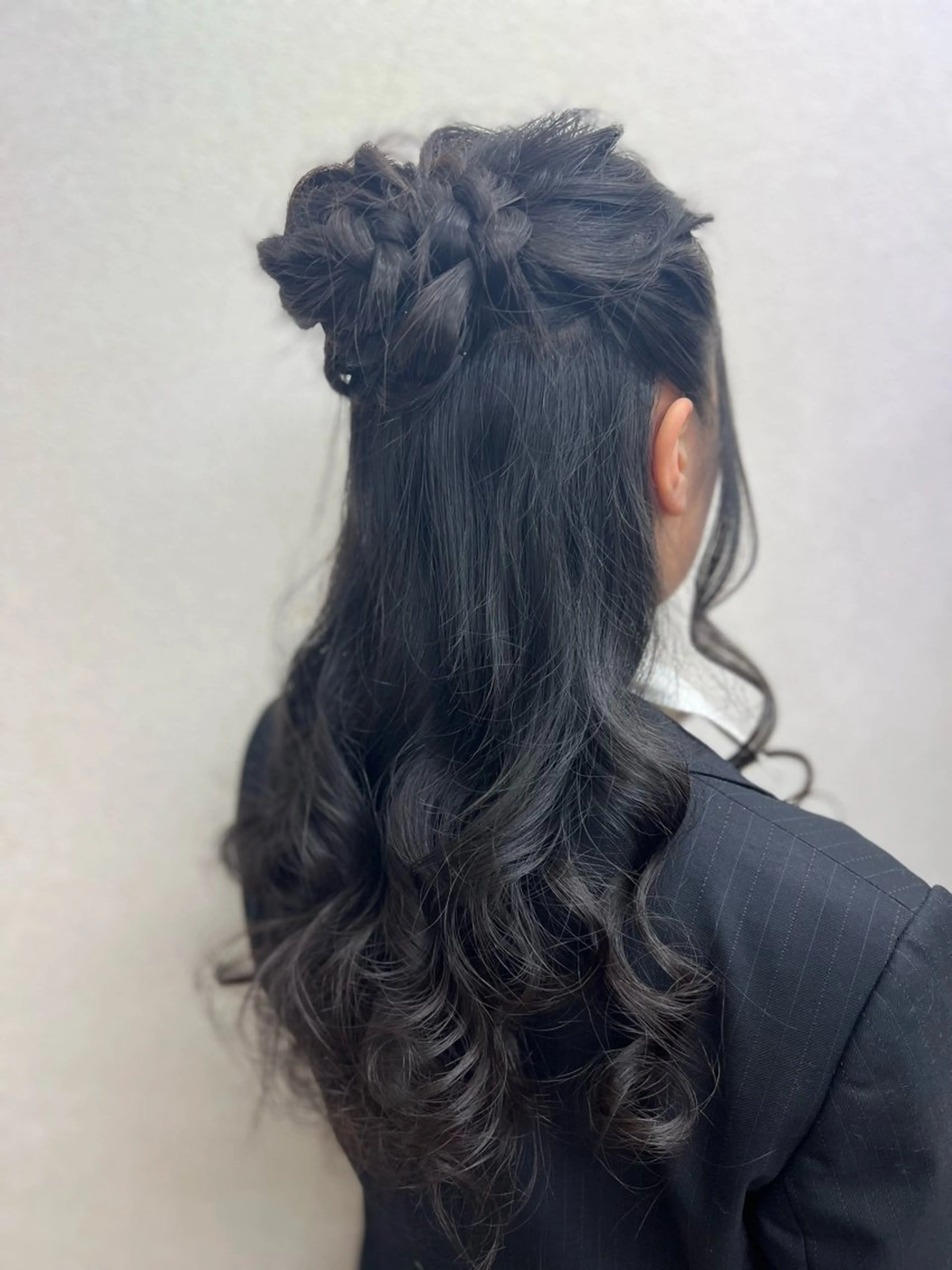 ロング 卒業式のヘアスタイル B-W ⭐️REIKOのヘアスタイル