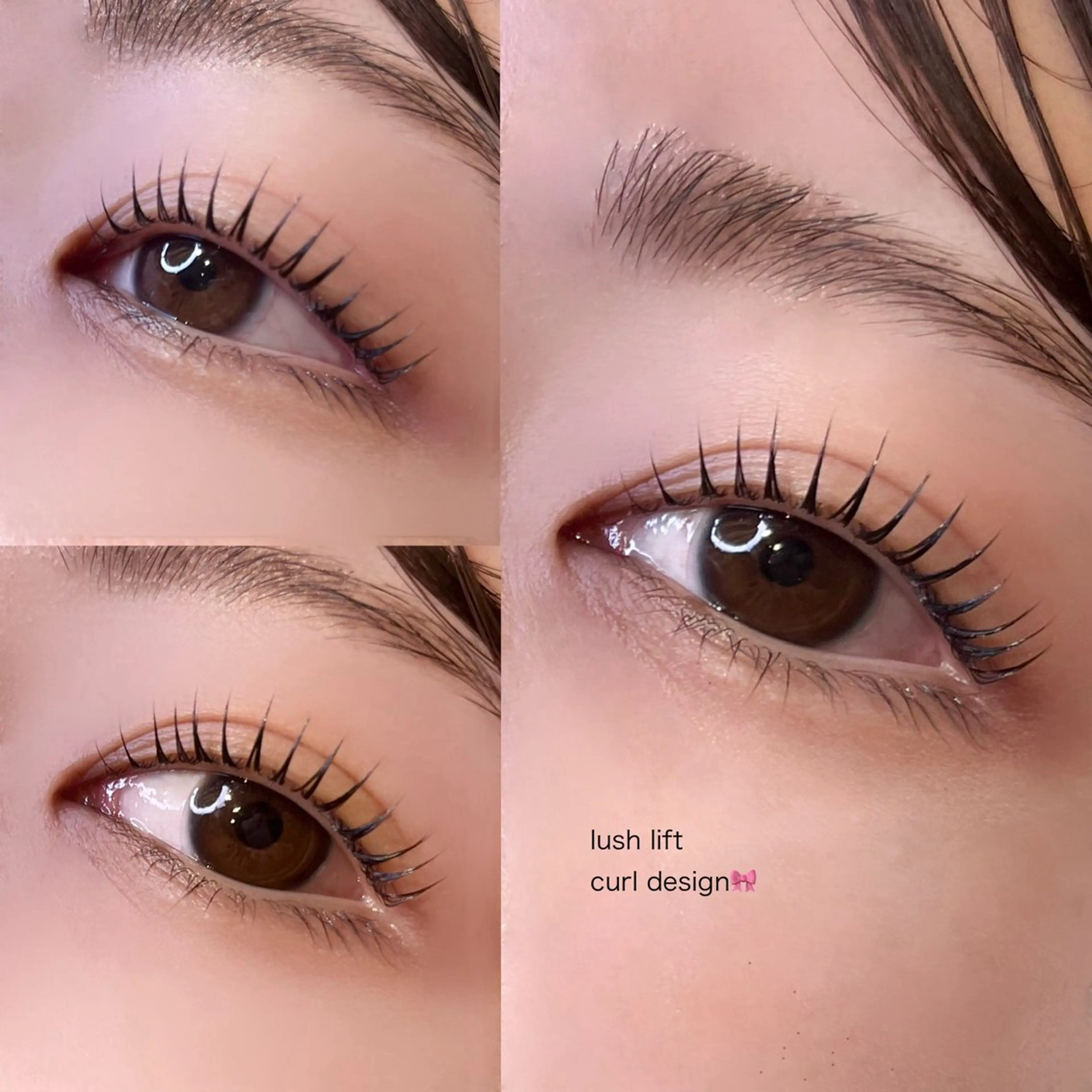 パリジェンヌラッシュリフトorまつげパーマ+束感コーティング🤍の写真