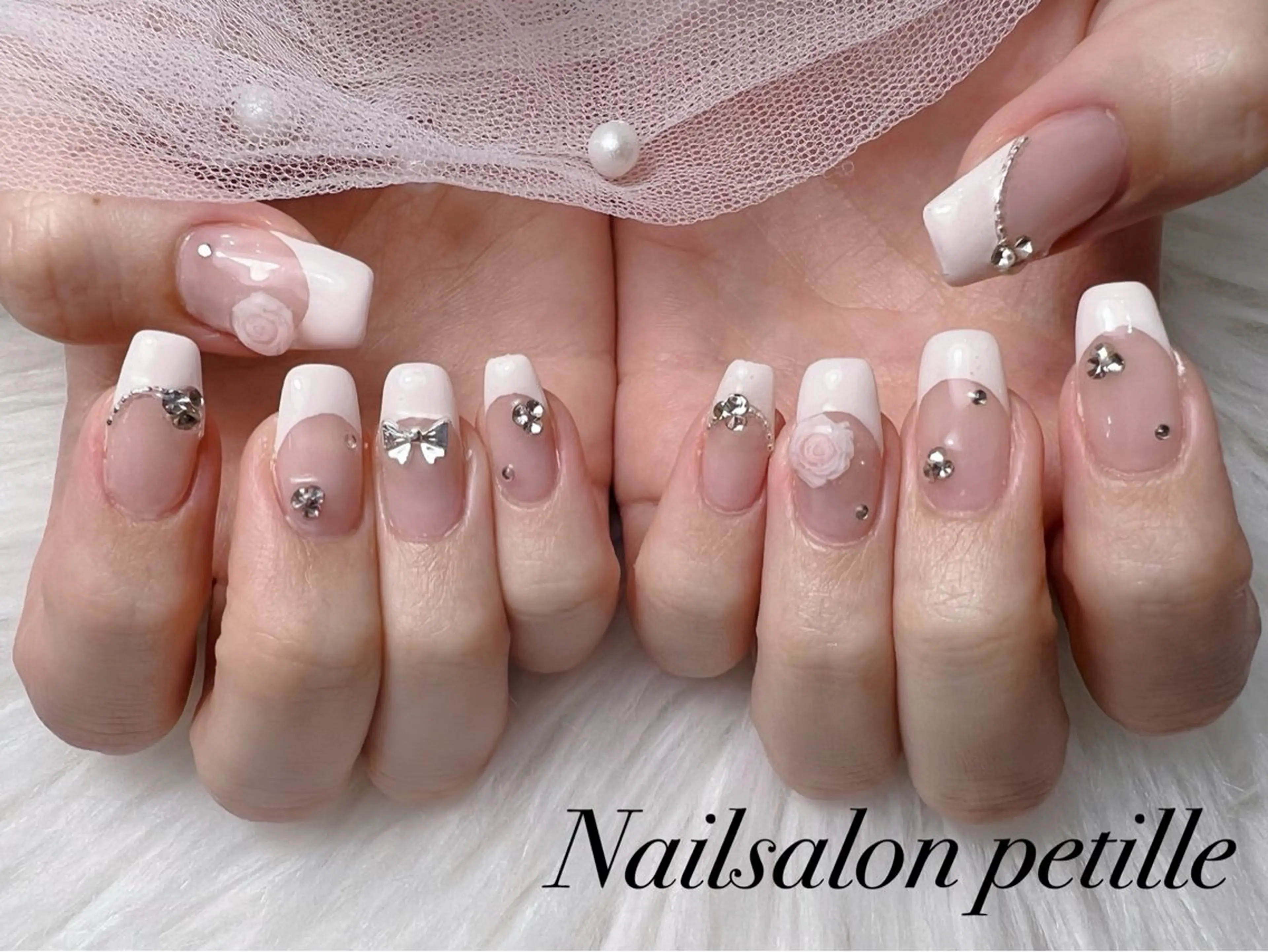 ネイル ハンドネイル Nailsalon petille所属・H azのネイルデザイン