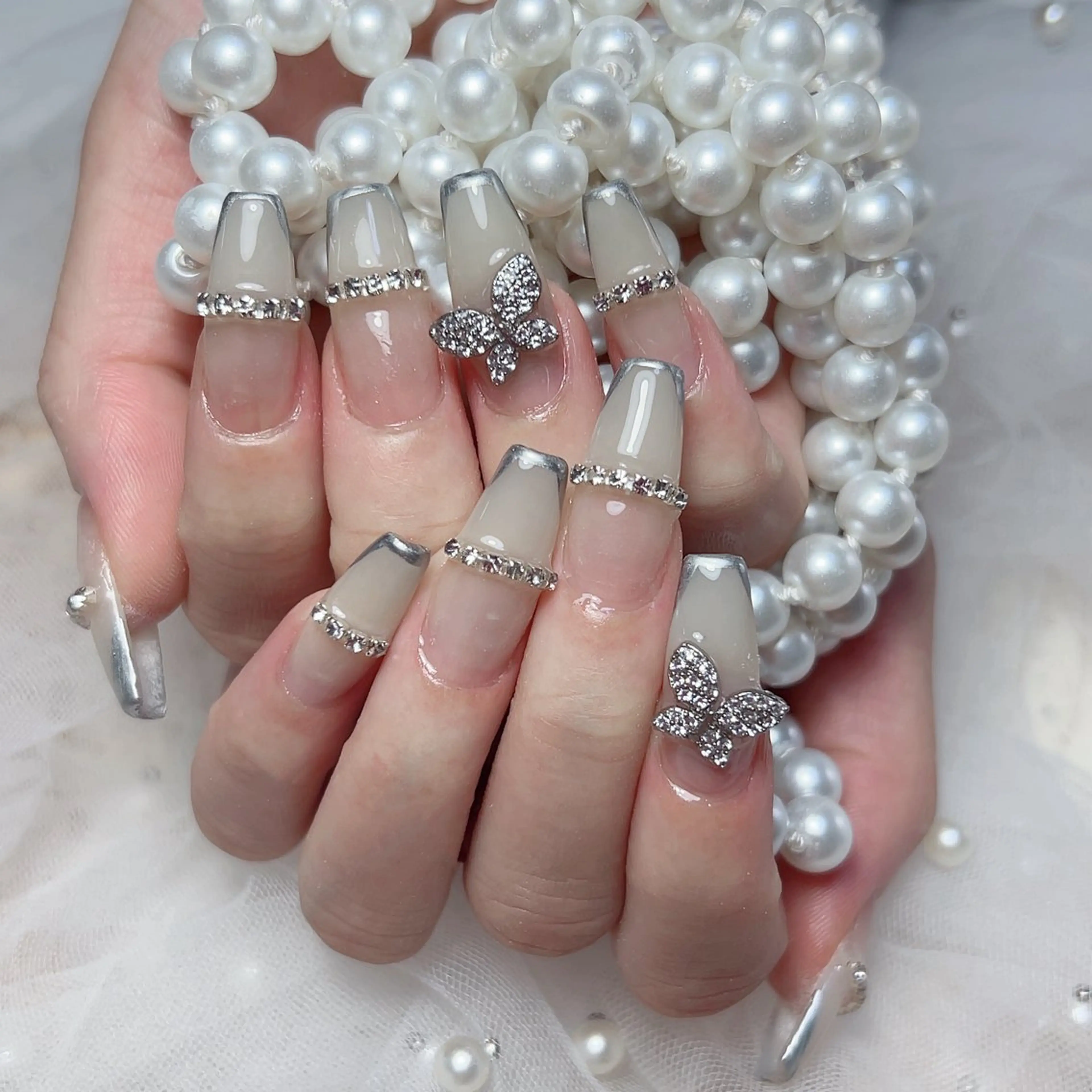 ネイル M🌷nail 長さだし専門店のネイルデザイン