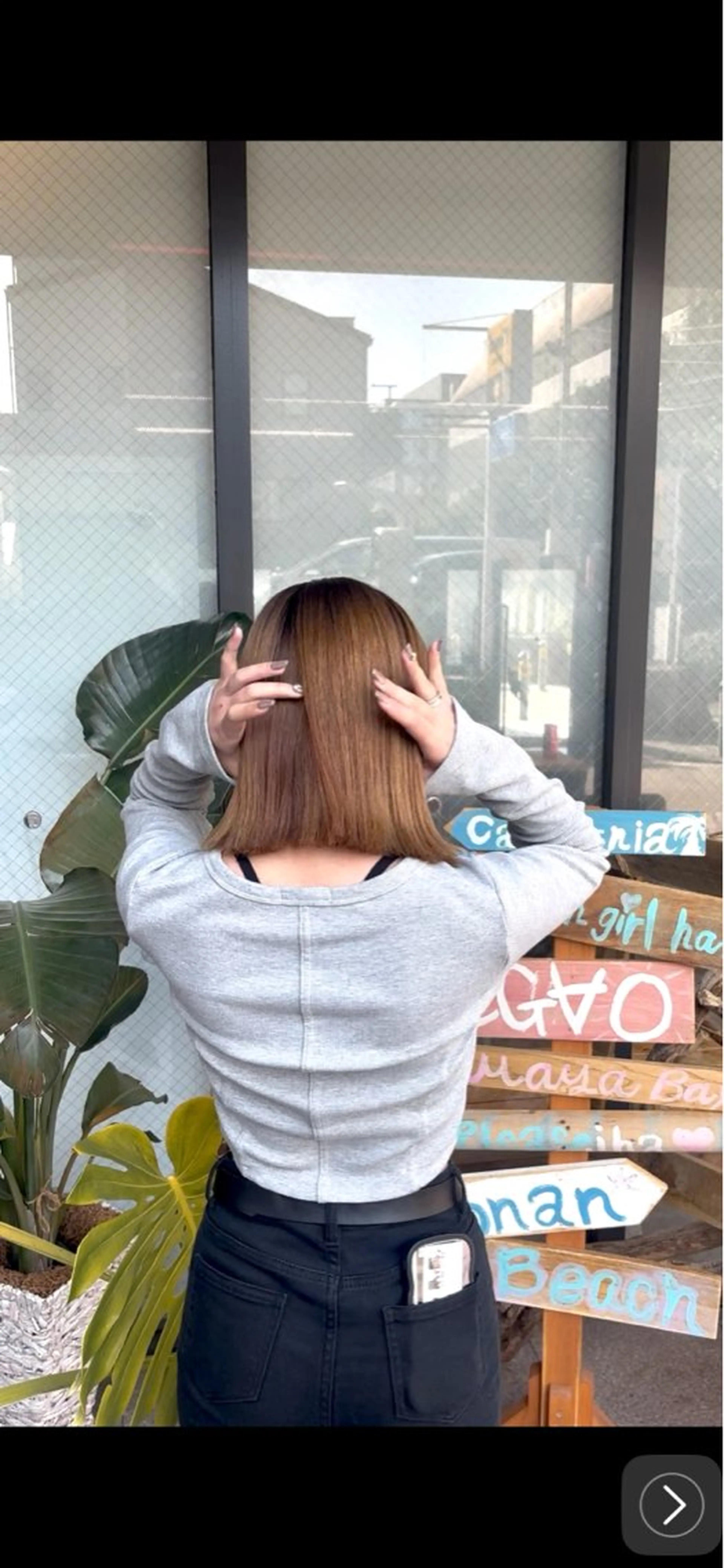 EGAO /藤沢/海外ヘアのヘアスタイル