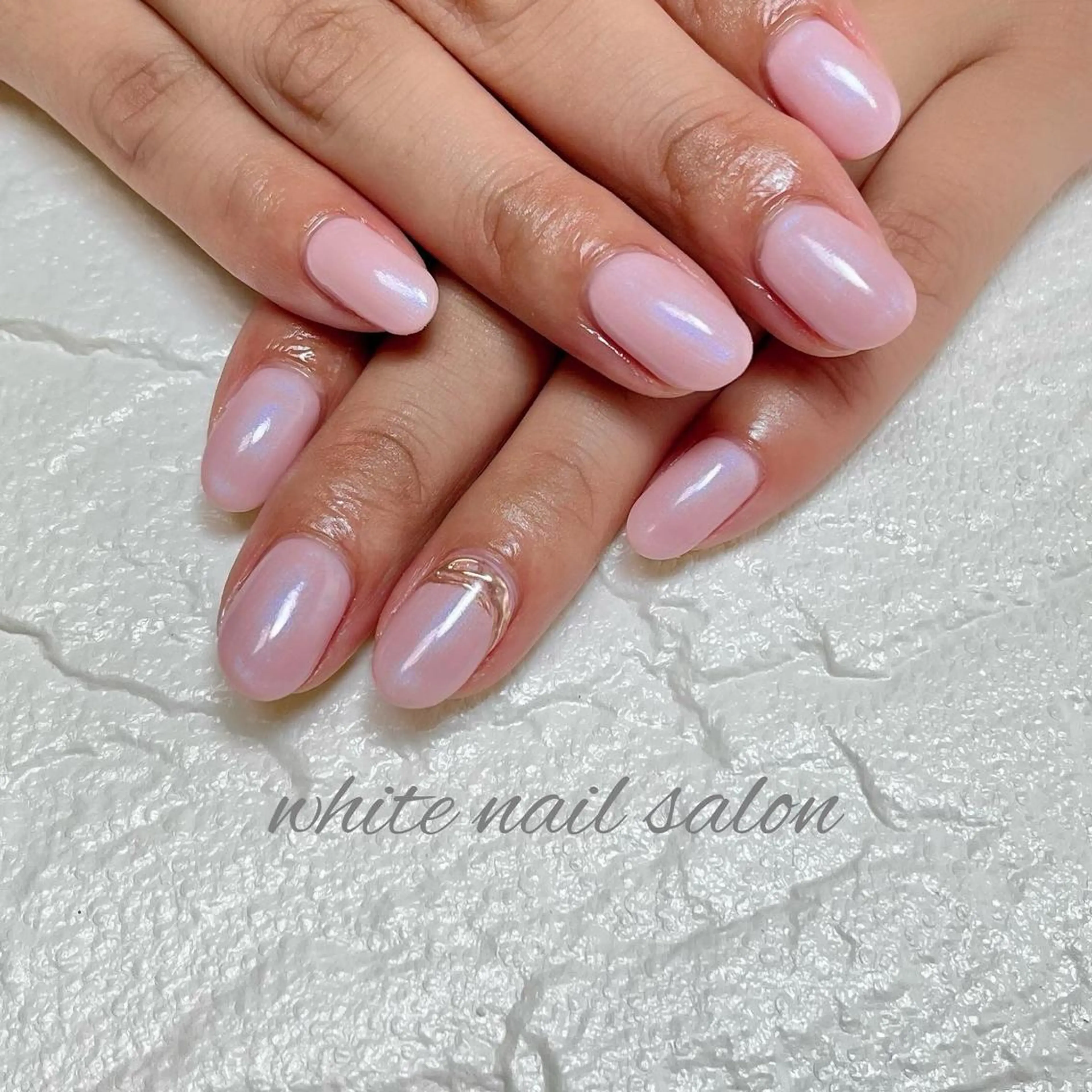 ネイル アートネイル フットネイル ジェルネイル ハードジェル ラメ(グリッター) white nail salonのネイルデザイン