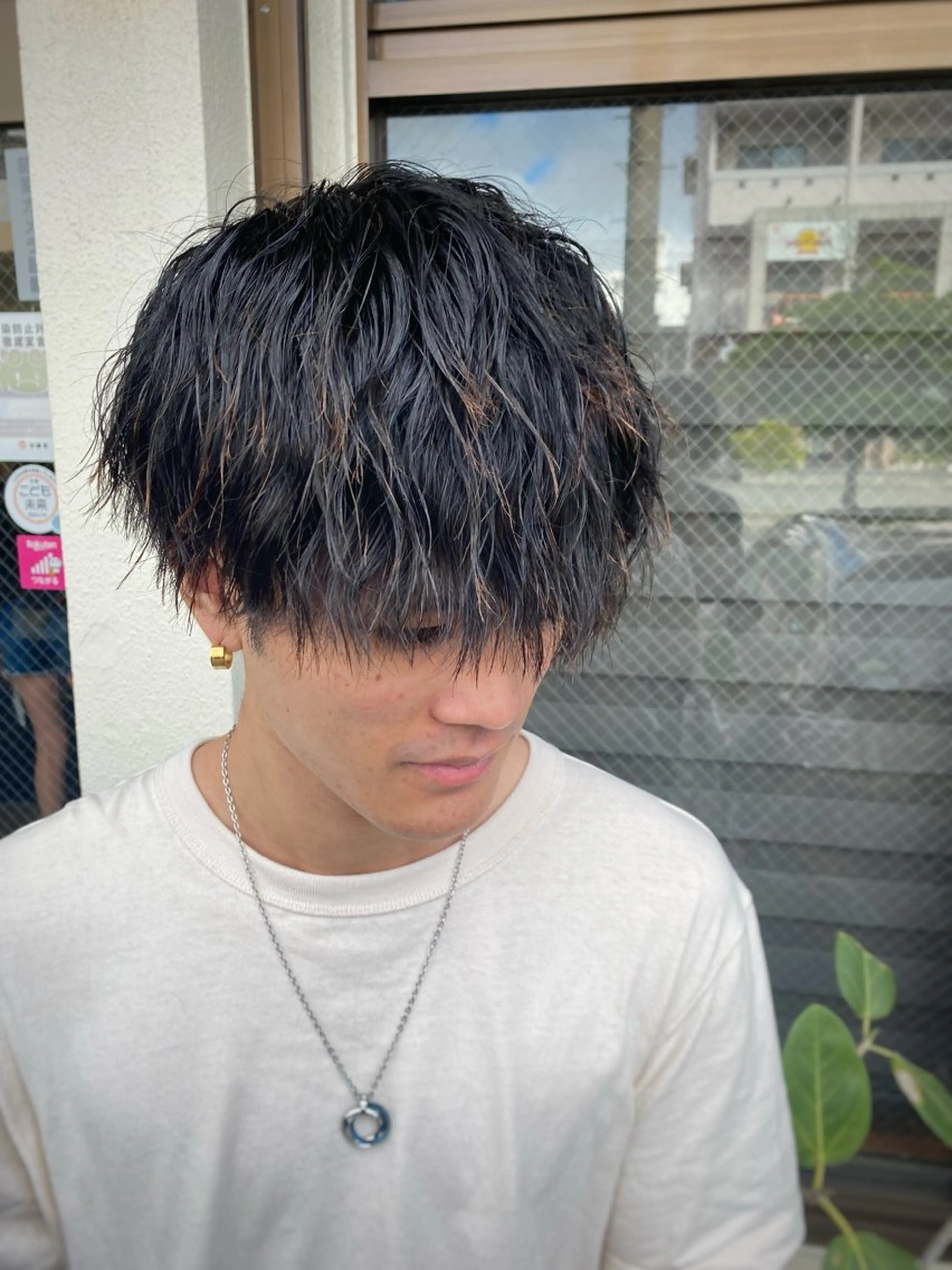 メンズ メンズパーマ/鈴木 雅也/メンズカットのヘアスタイル