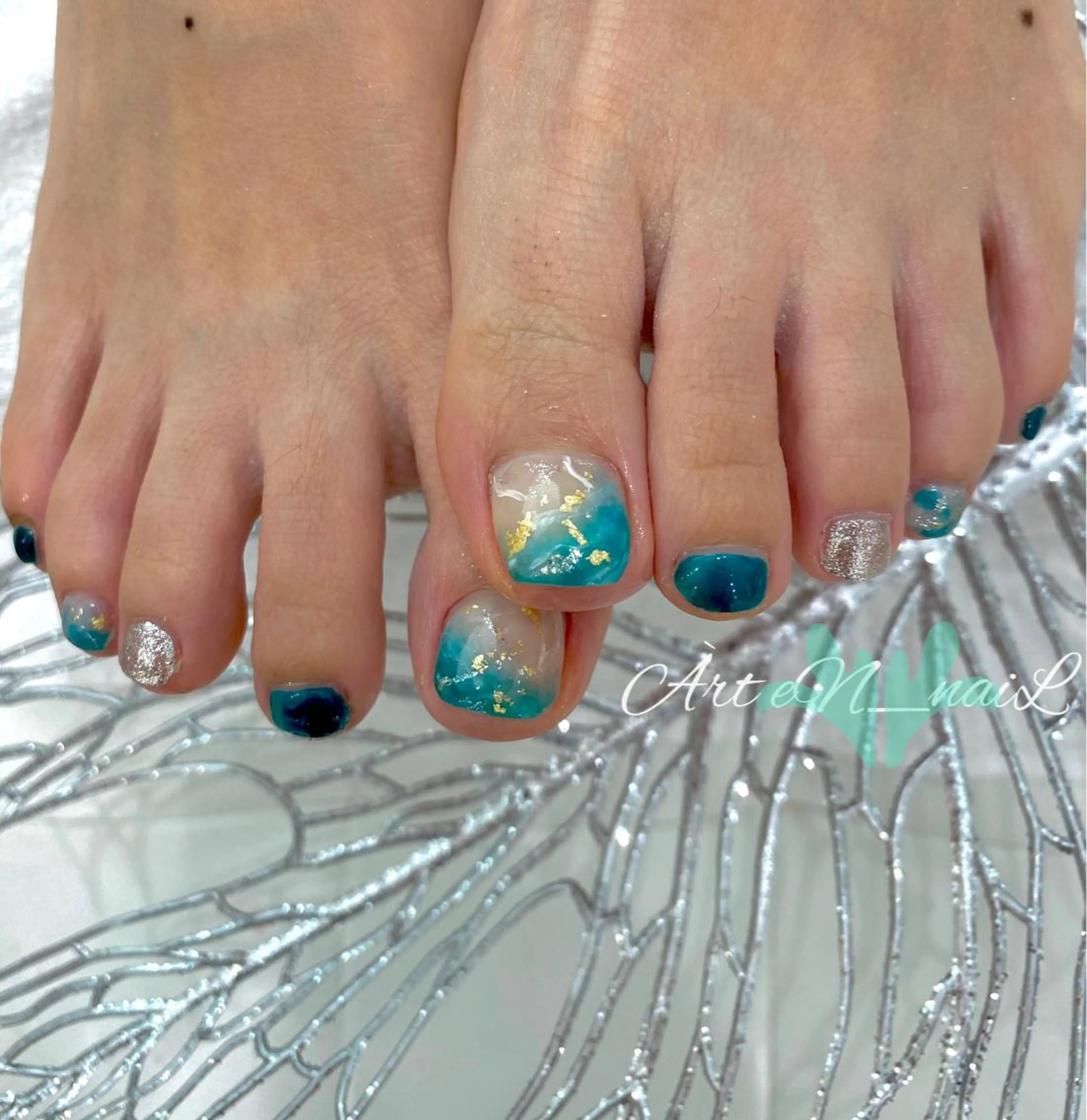 ネイル フットネイル EN_NAIL 野中本店Ayakaのネイルデザイン