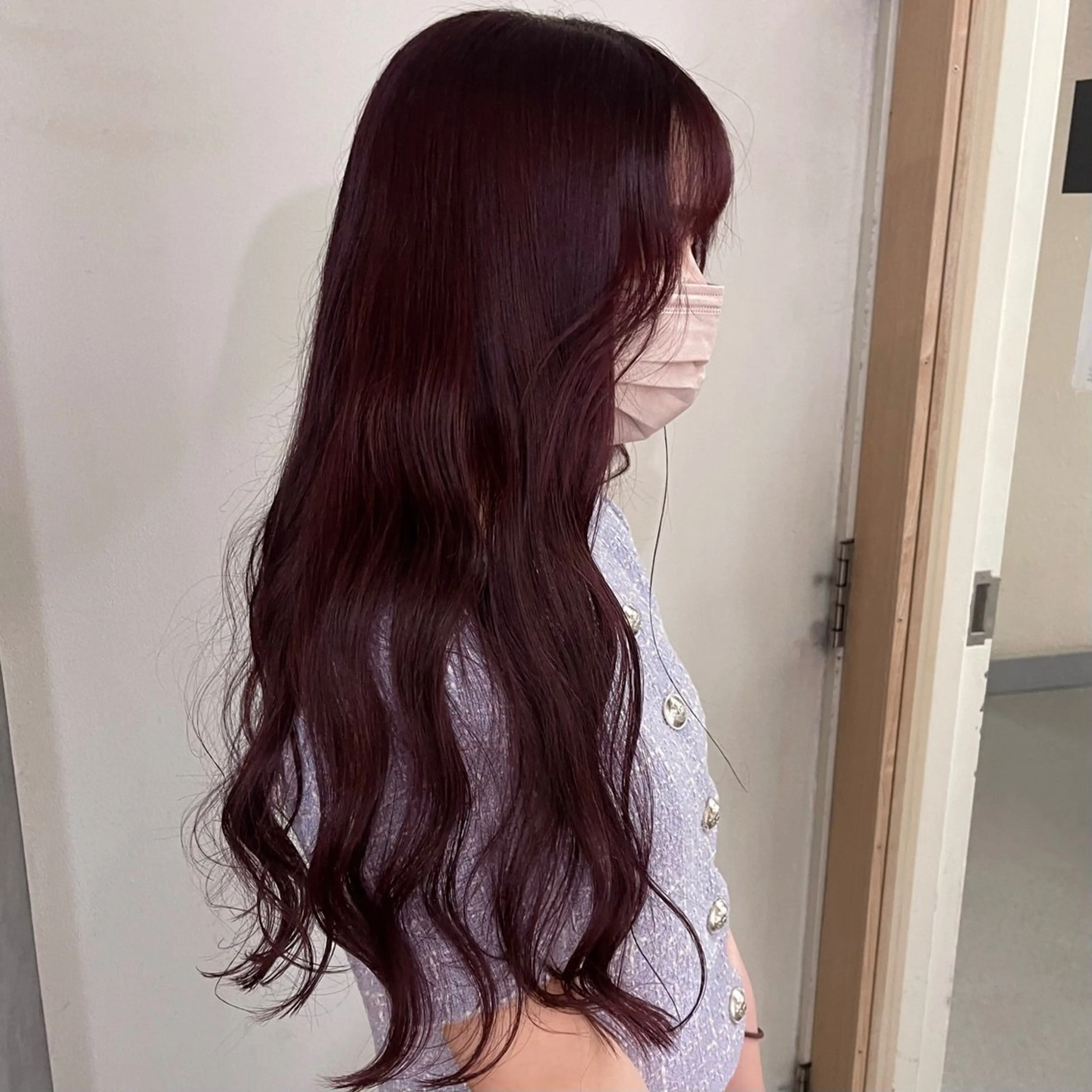 ロング ヘアカラー トリートメント ナカヤマナナエ ♡のヘアスタイル