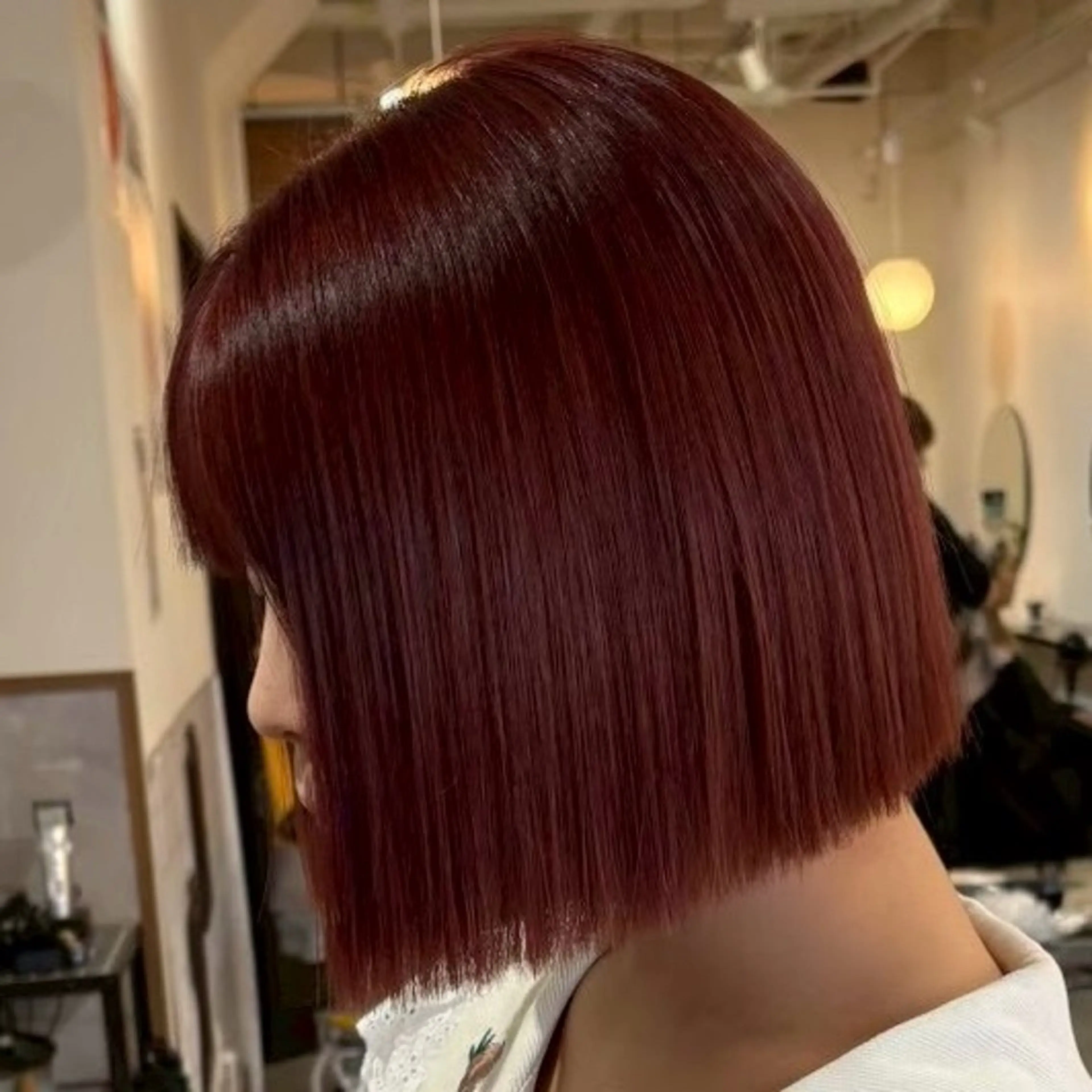 カラー LUCK モミジのヘアスタイル