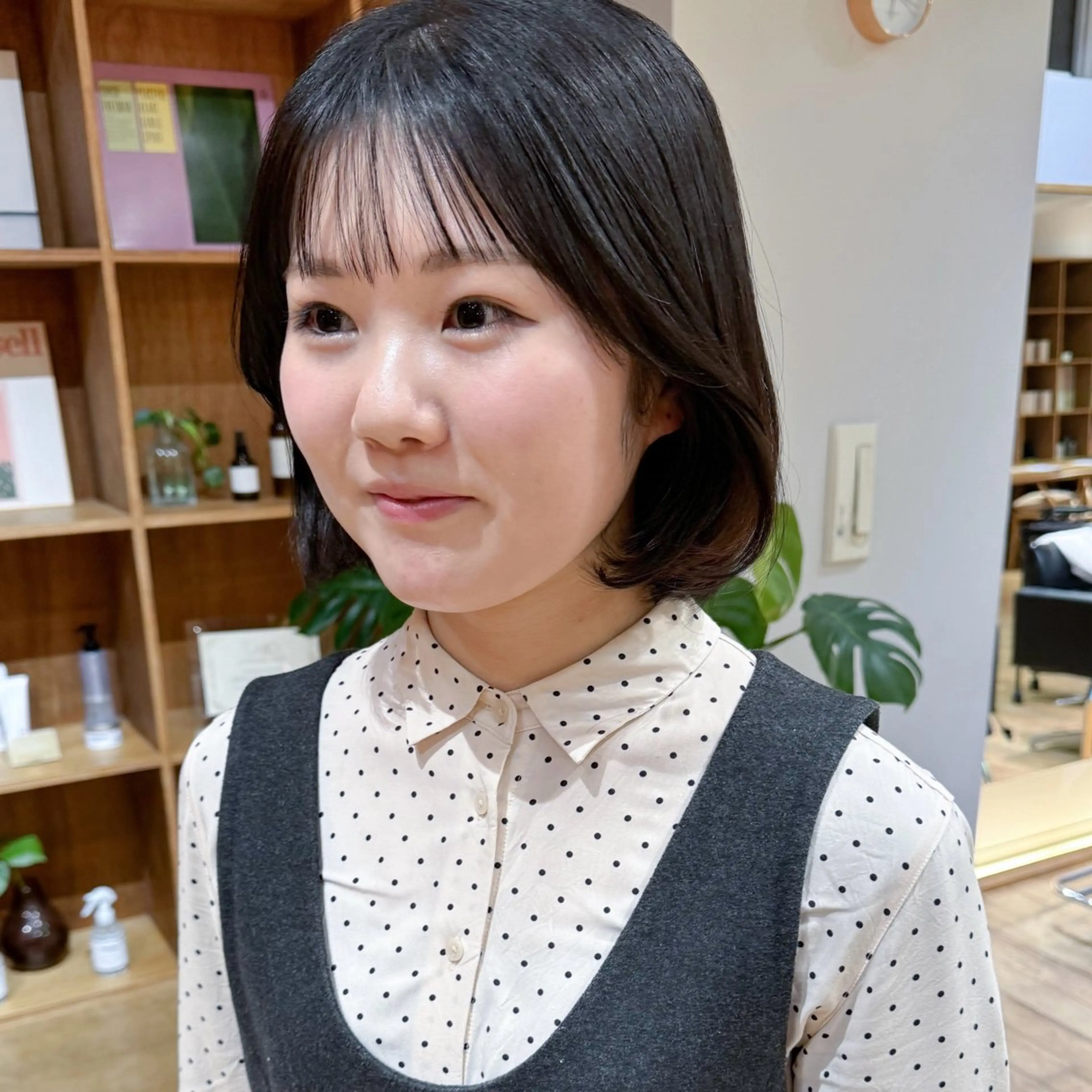 ショート カラー パーマ デジタルパーマ カット パーマ 大橋 芽衣のヘアスタイル